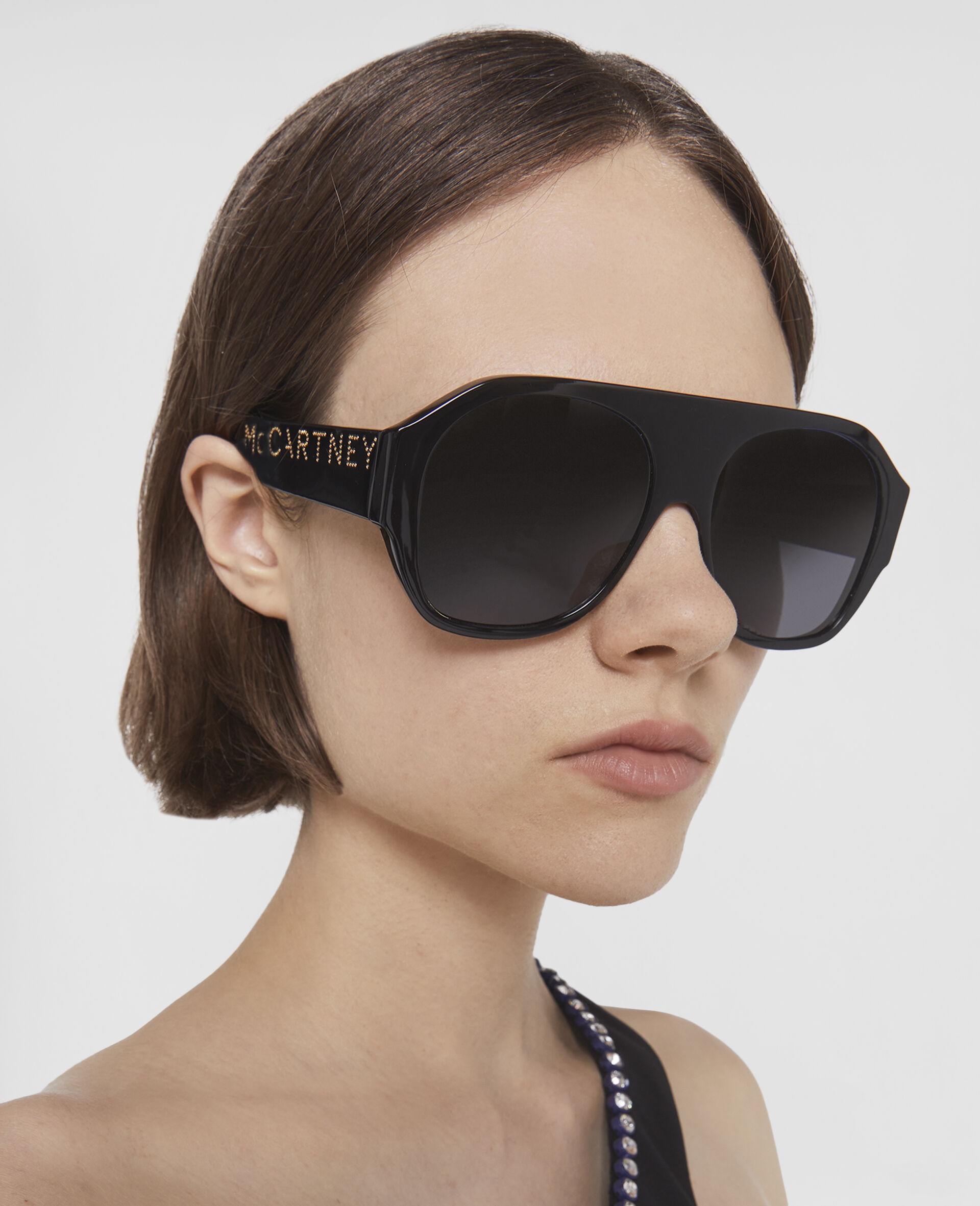 Logo Chunky Aviator Sunglasses - 2