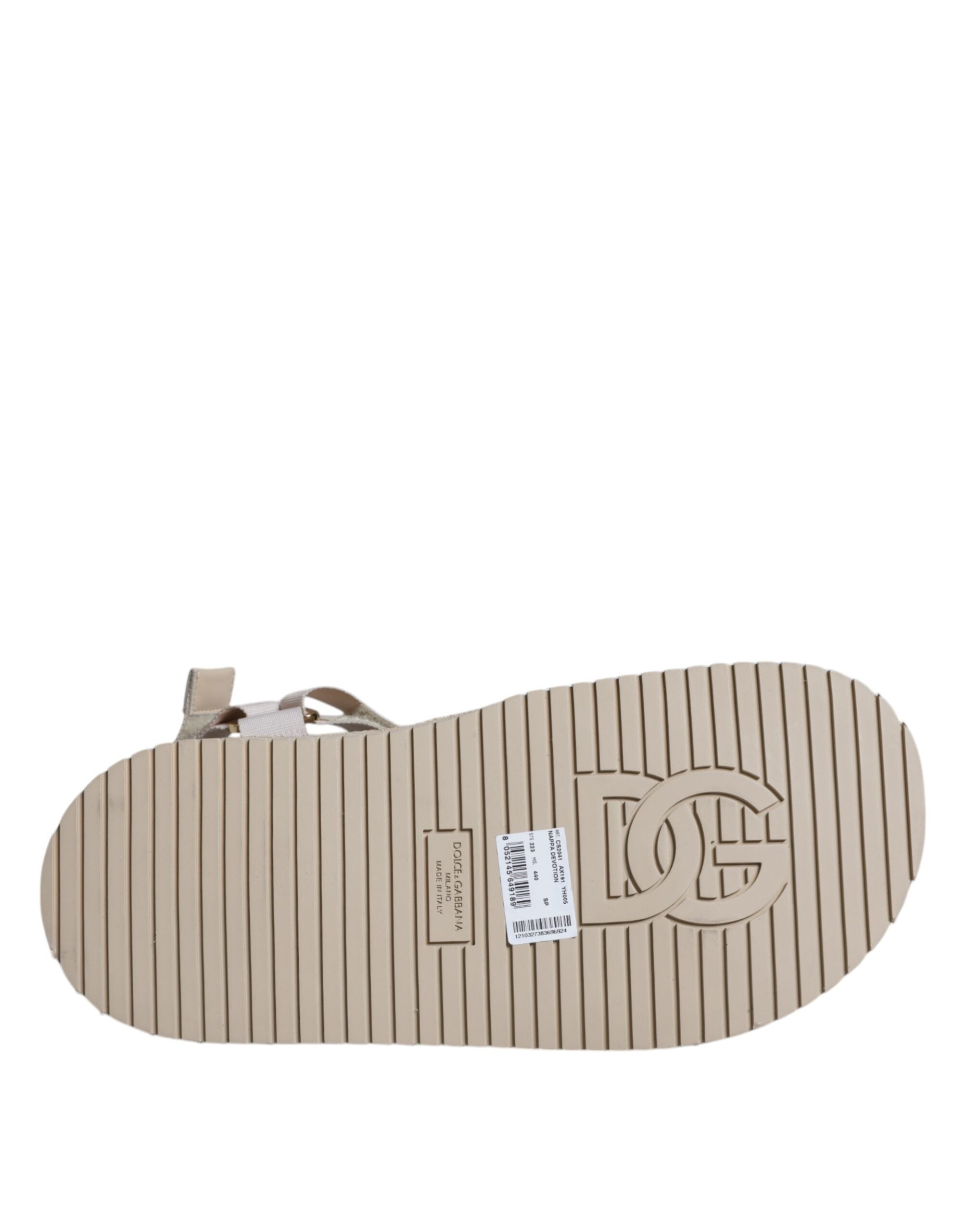 Dolce & Gabbana Men's Devotion Strappy Sandals - 8