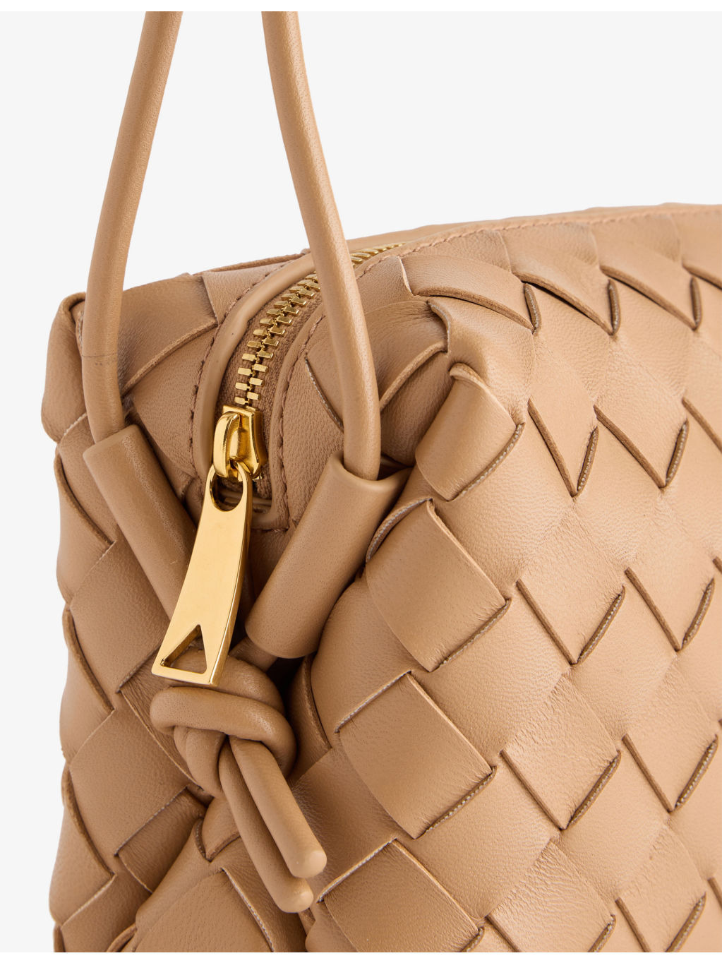 Mini Loop Intrecciato Leather Shoulder Bag - 4