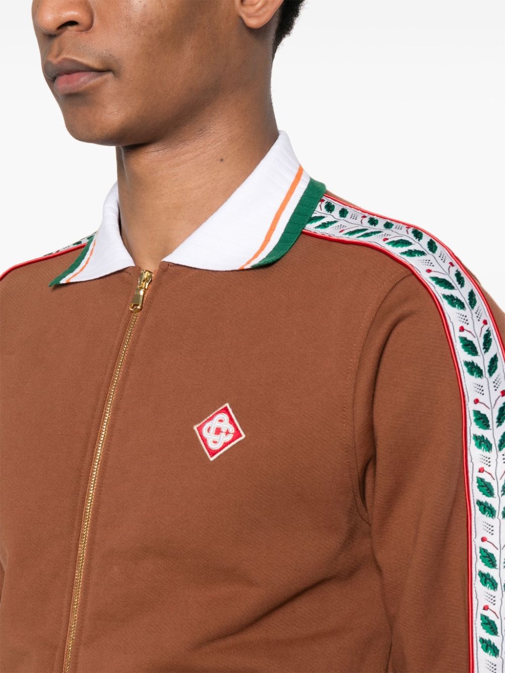 Moto Sport Laurel zip-up sweatshirt - 5
