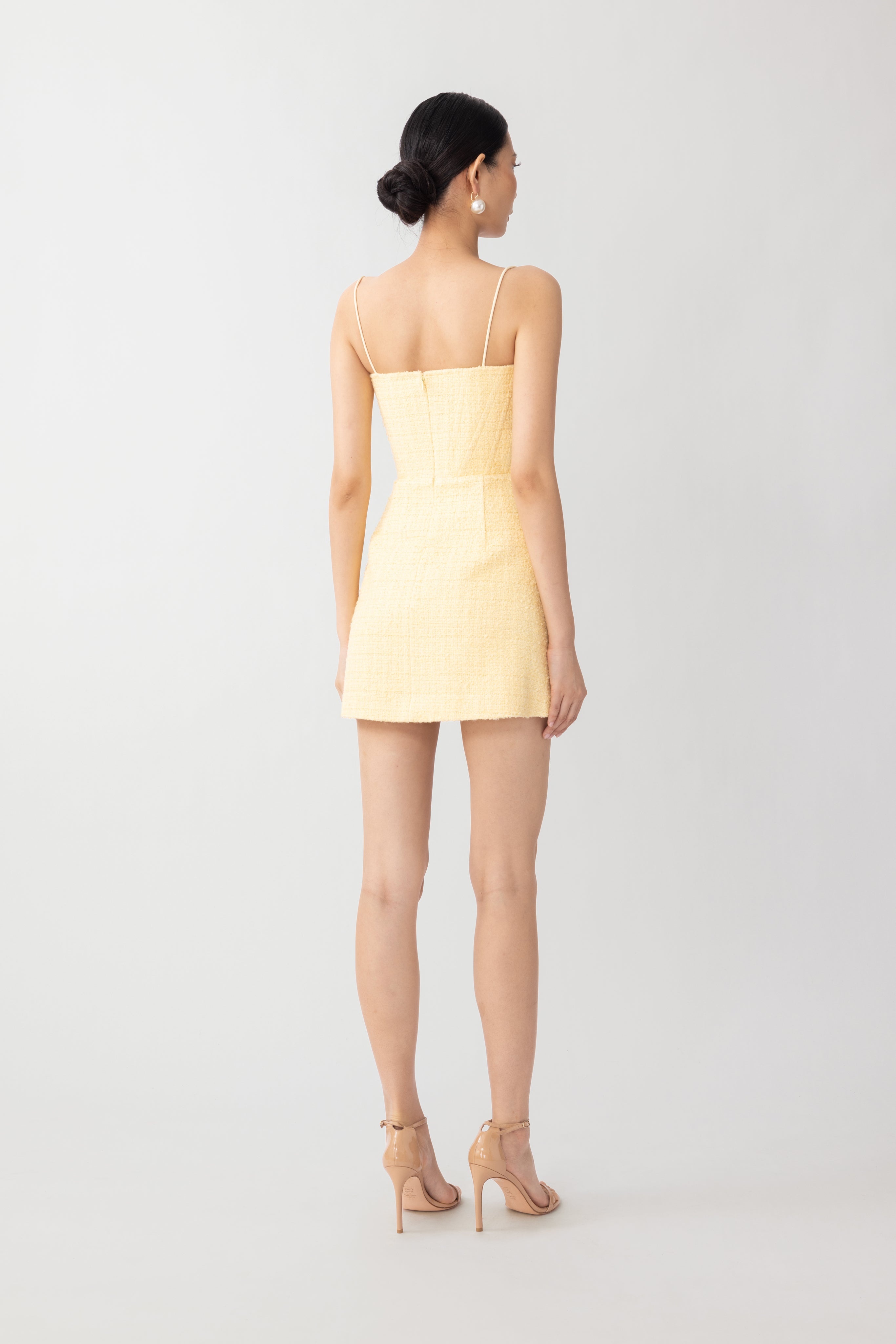 ANDI TWEED MINI DRESS - 4
