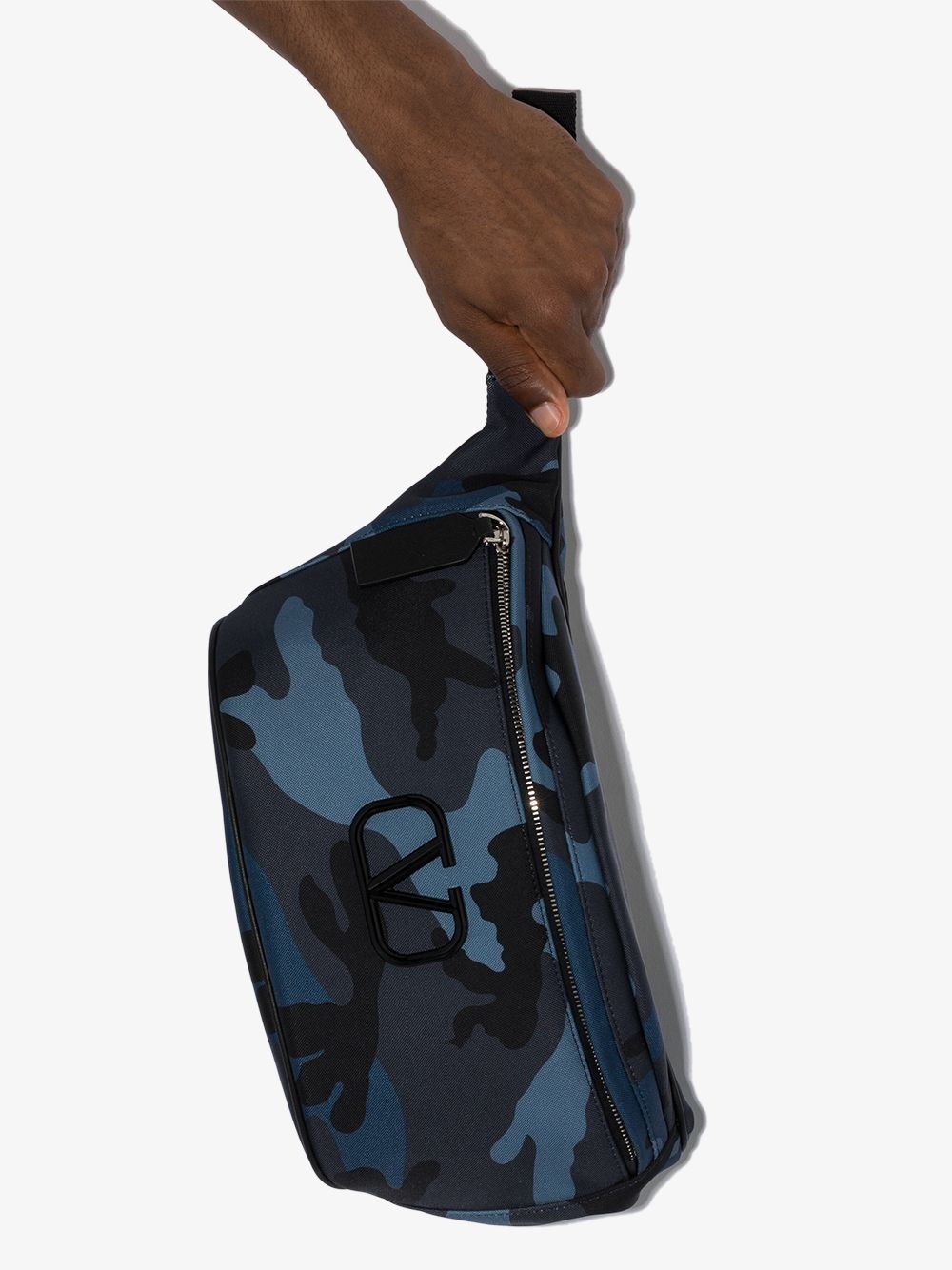 camouflage-print belt bag - 3