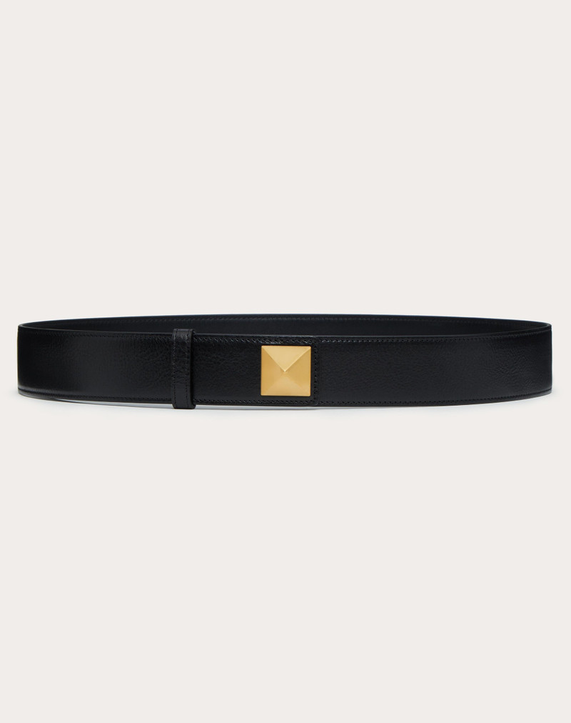 ROMAN STUD BELT IN OMBRÉ COWHIDE 1