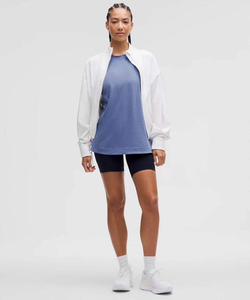 lululemon Long Cotton Crewneck Tank Top outlook