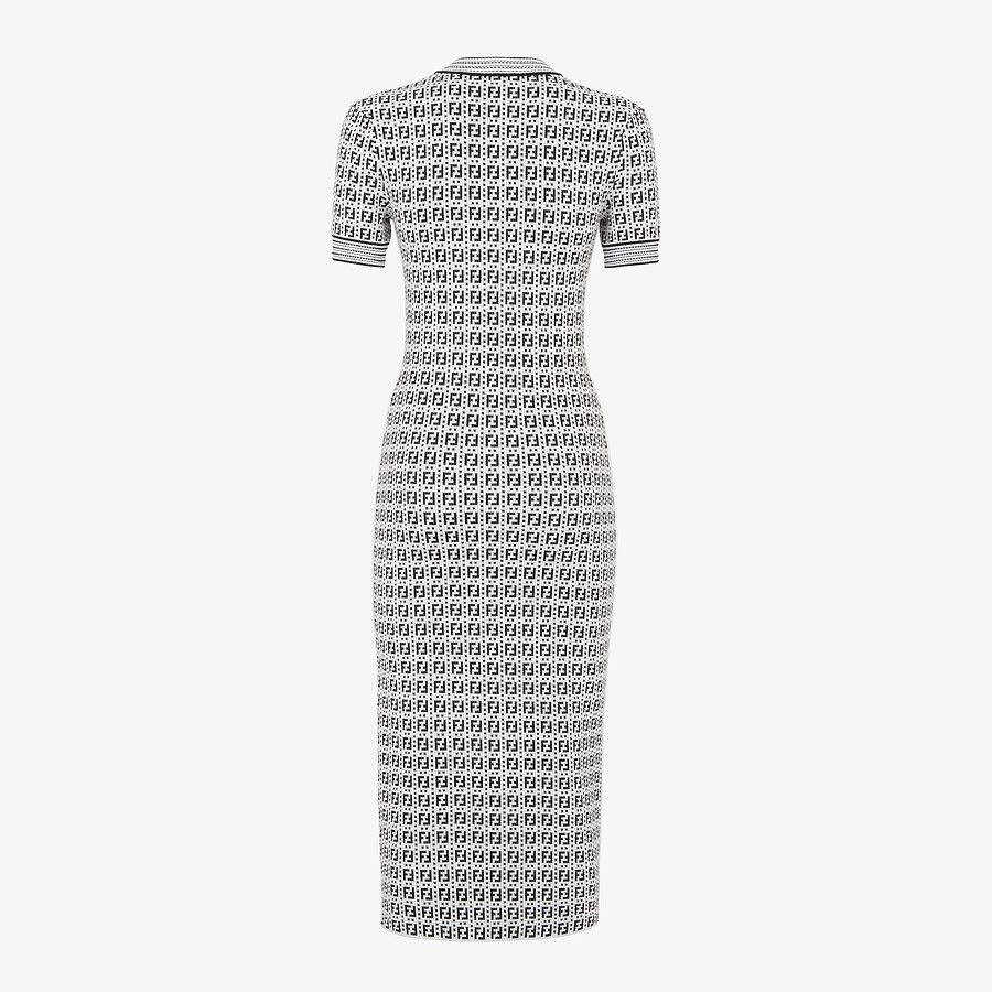 White viscose dress - 2