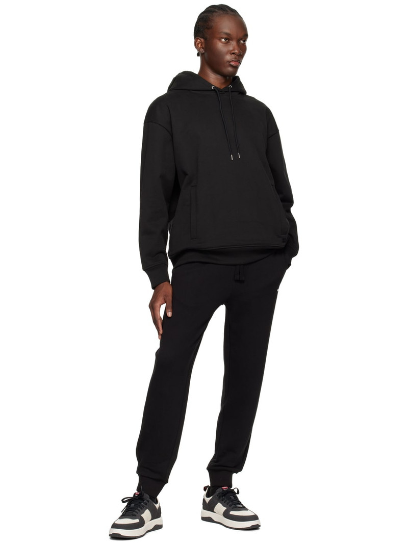 HUGO Black Heavyweight Hoodie outlook