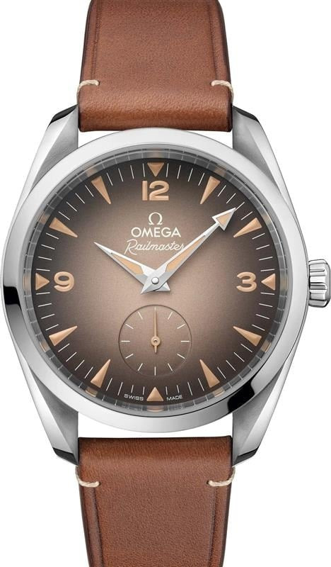 Omega Seamaster Railmaster 38MM Steel on Leather - 1