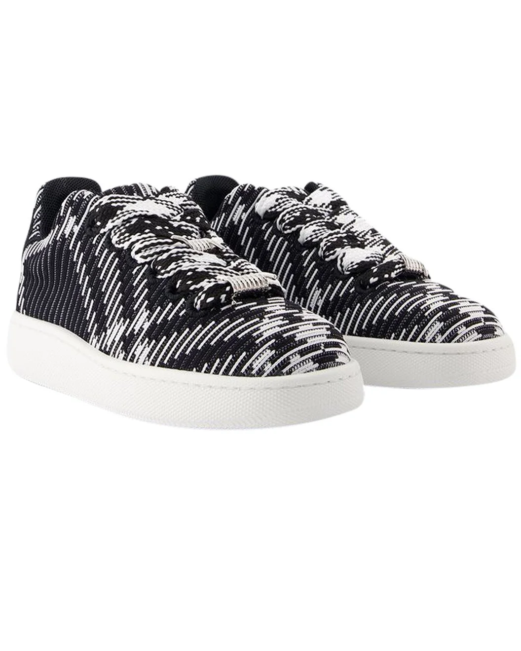 Burberry Women's Textile LF Box Knit Sneaker, Size 37, Never Worn (Authentic
Pre-Loved) - 1