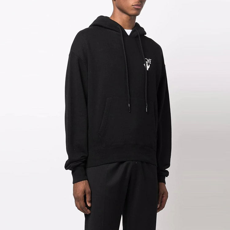 Off-White FW21 Caravaggio Painting Solid Color Ordinary Version Black OMBB037F21FLE0091084 - 4