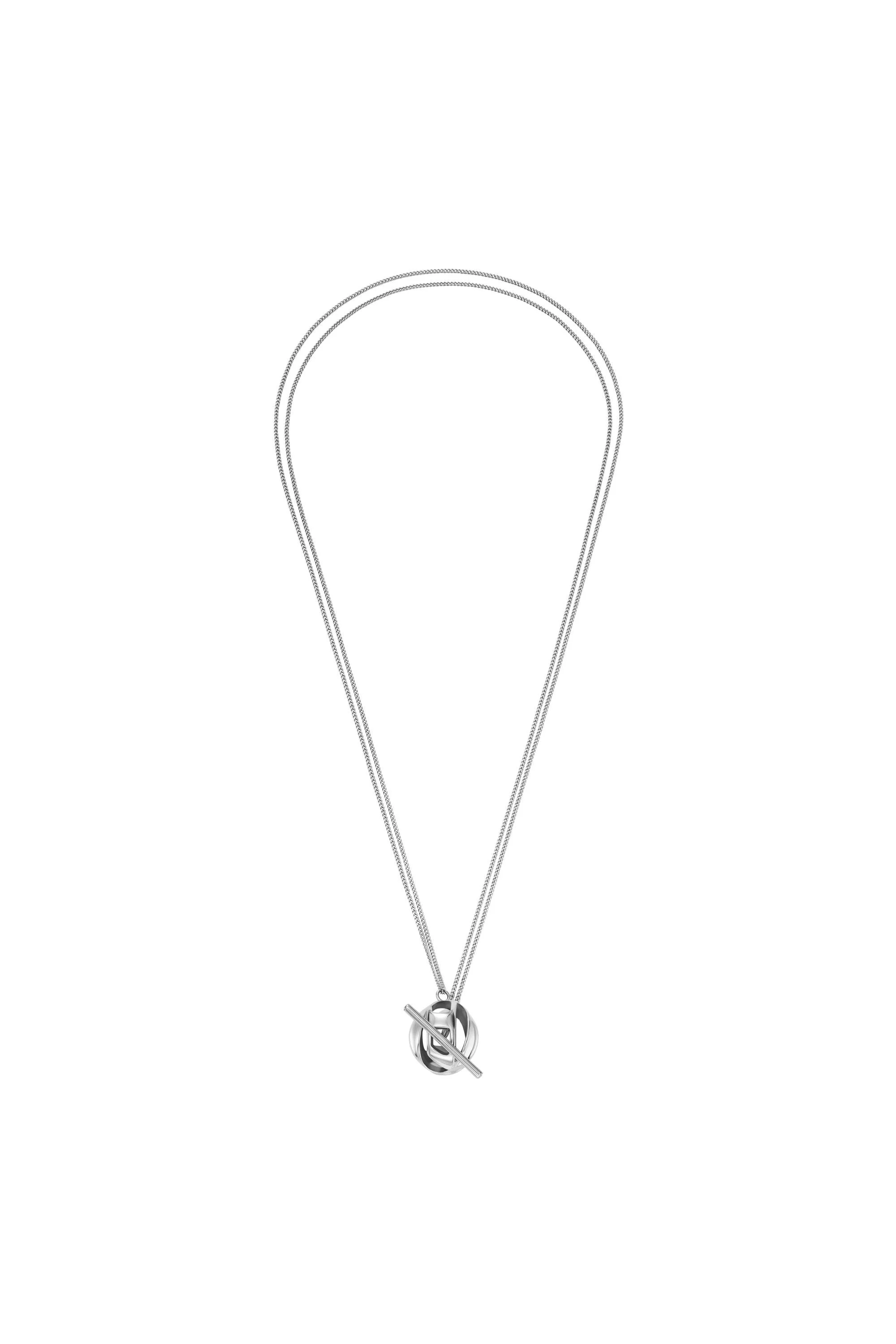 STAINLESS STEEL PENDANT NECKLACE - 1