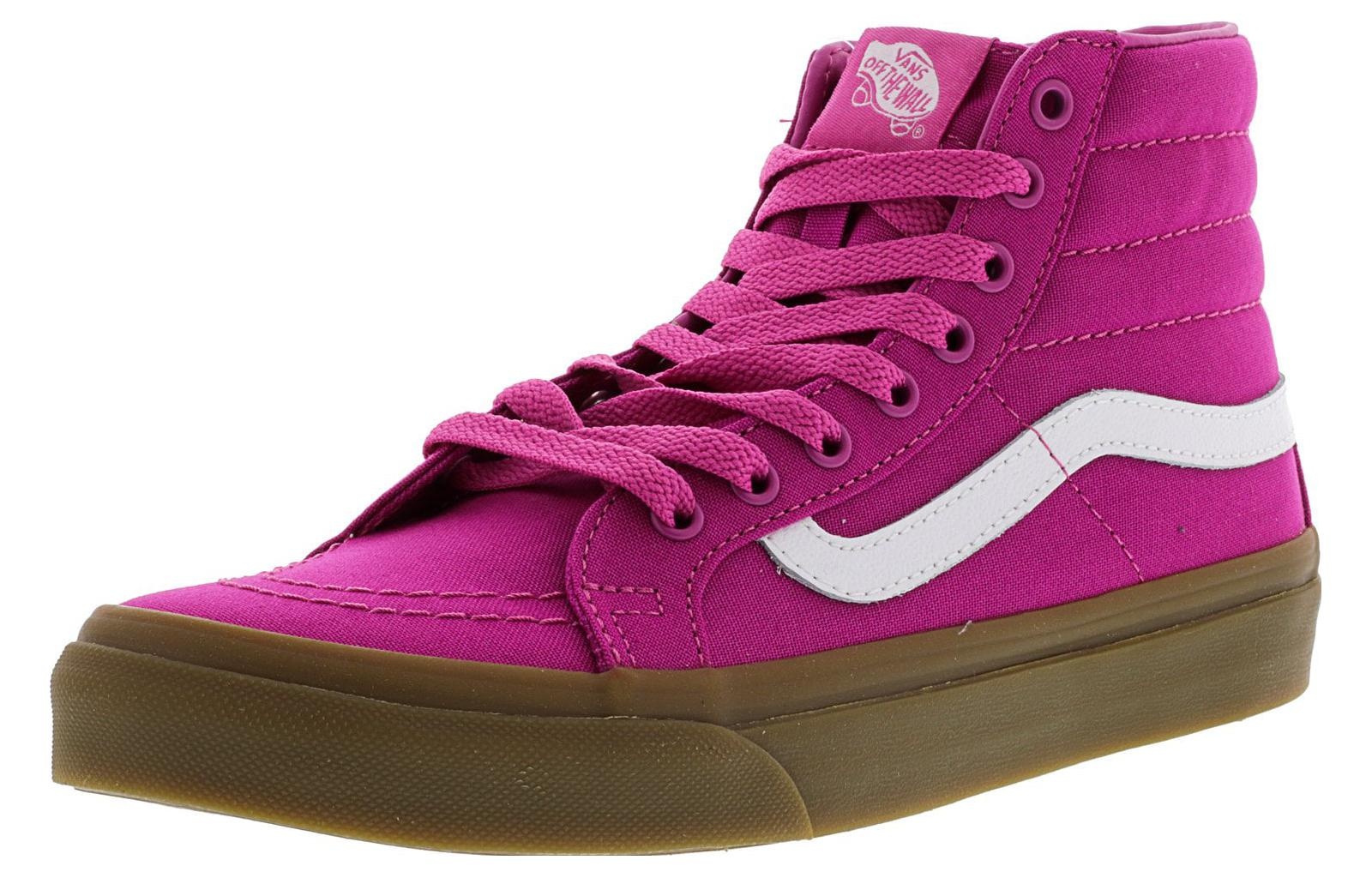 (WMNS) Vans Sk8-Hi Slim 'Light Gum Raspberry Rose' VN0A32R2LZ2 - 3