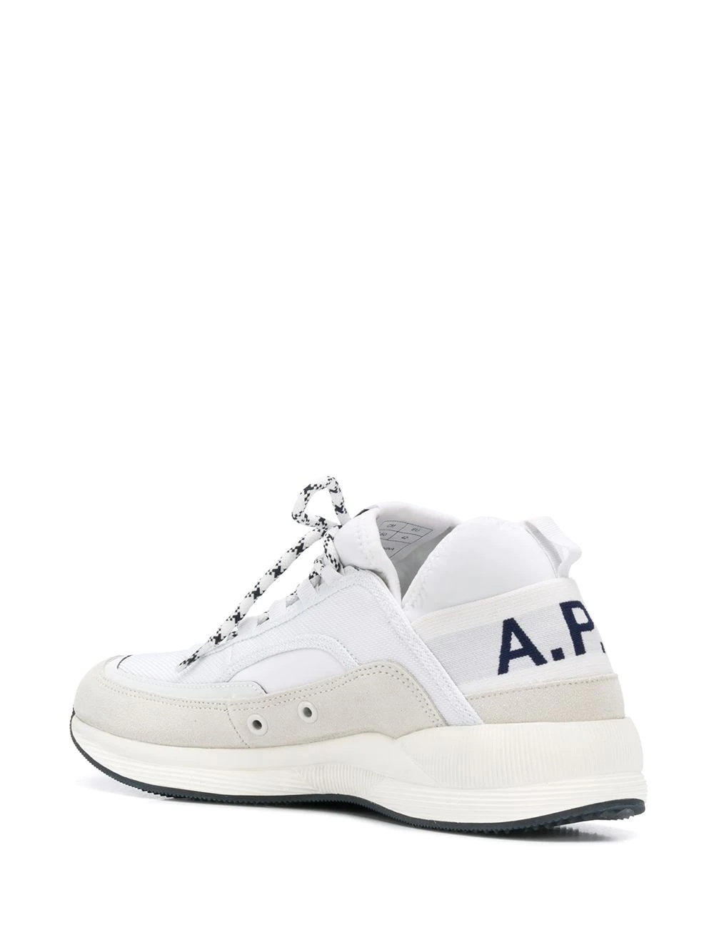 logo print sneakers - 3