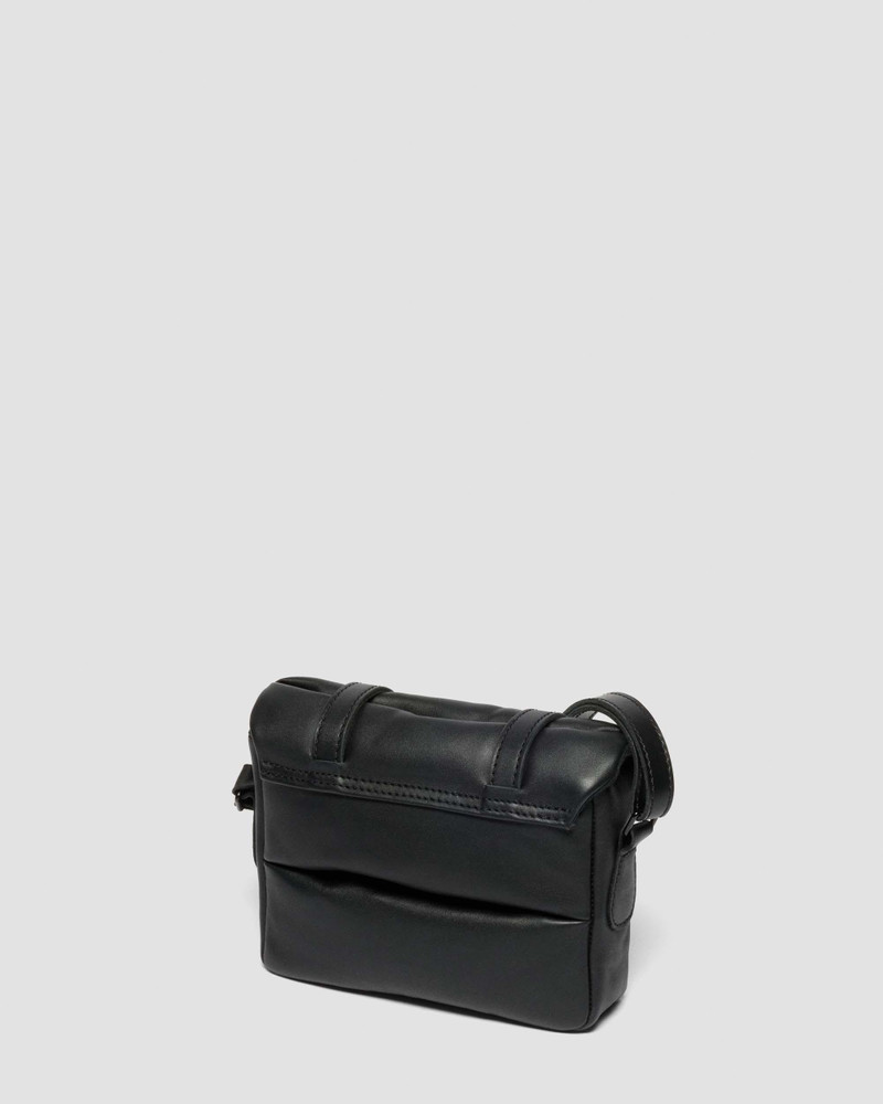 7 INCH PADDED LEATHER SATCHEL 8