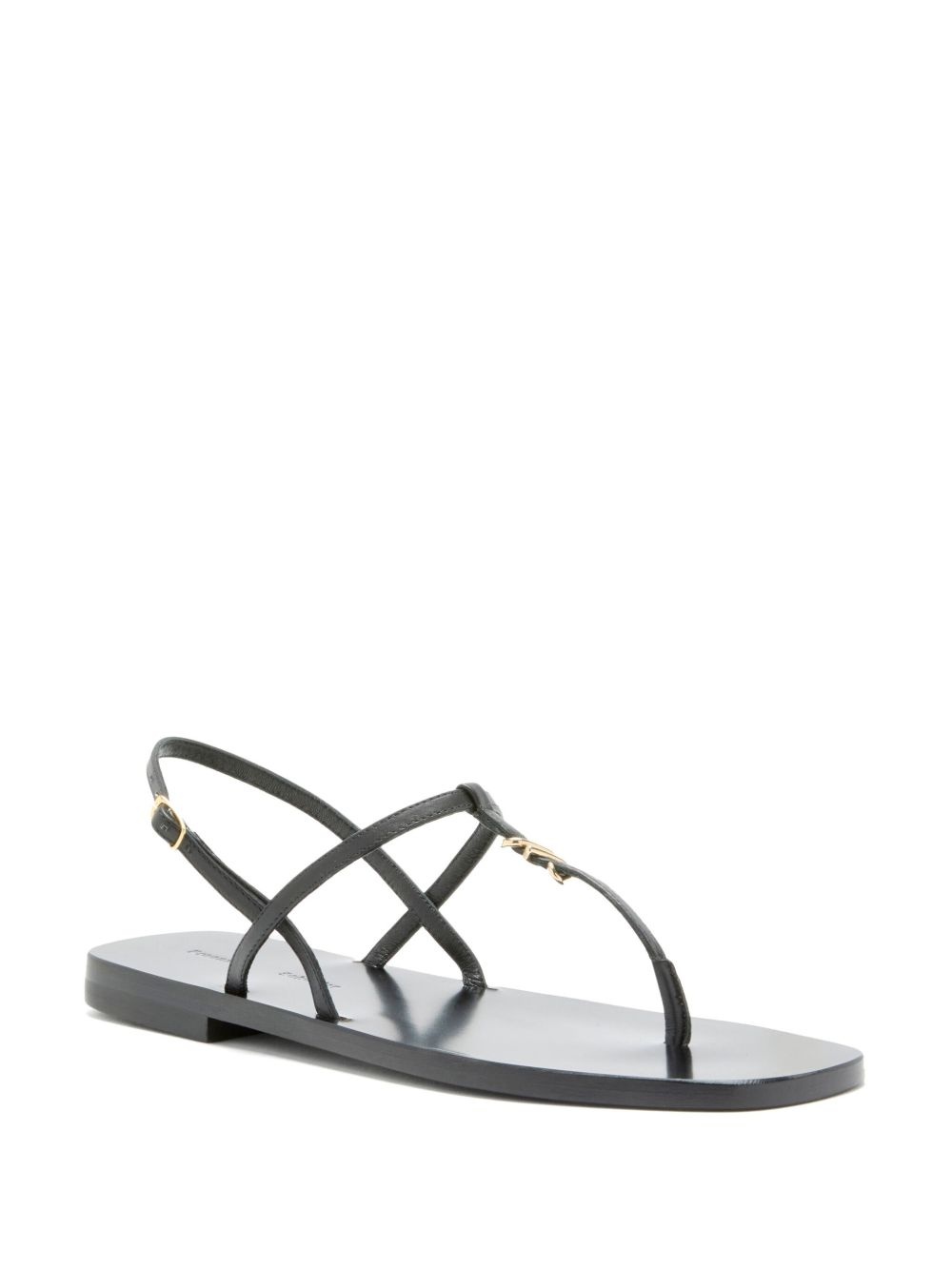 cross-strap flat sandals - 2