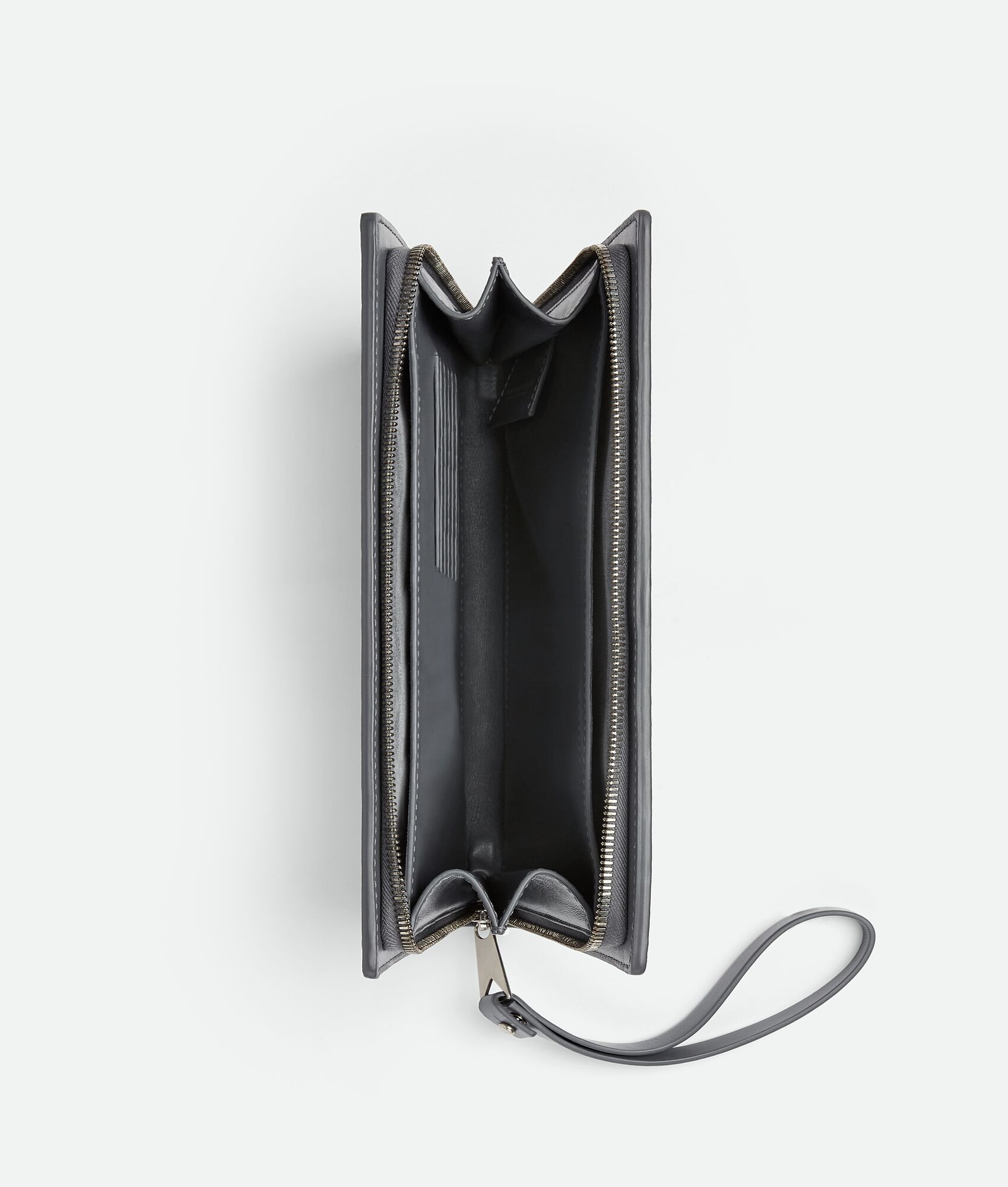 Small Intrecciato Document Case With Wristlet - 2