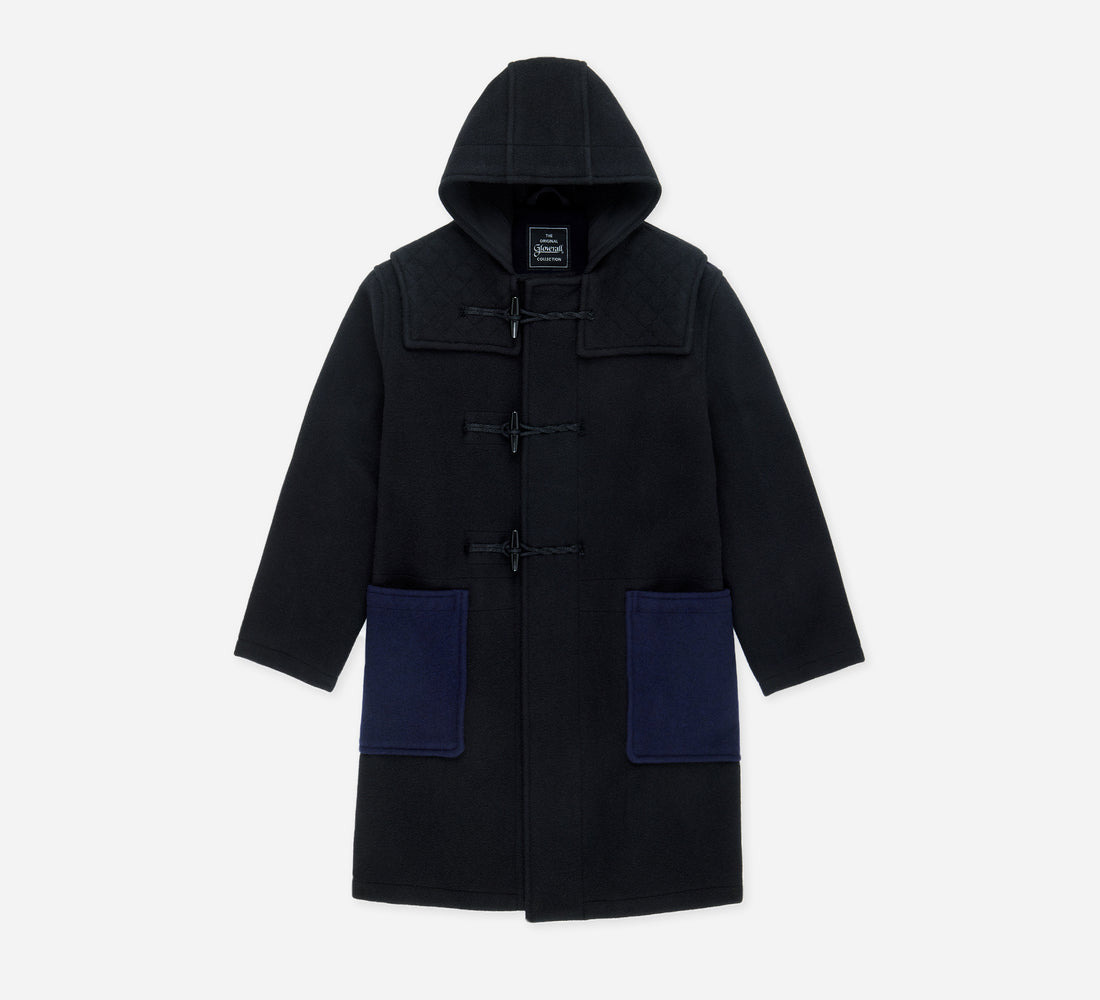 Gloverall for 3sixteen - Two-Tone Monty Duffel Coat - 1