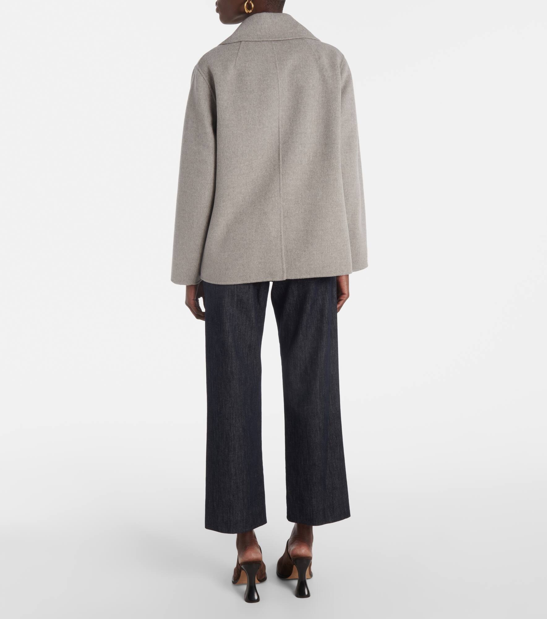 Margot double-breasted wool blazer - 3