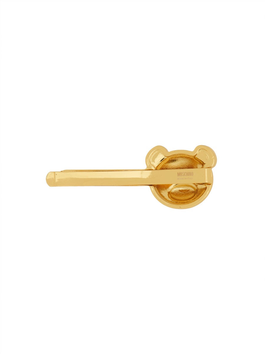 Moschino Women Teddy Bear Hair Pin - 2