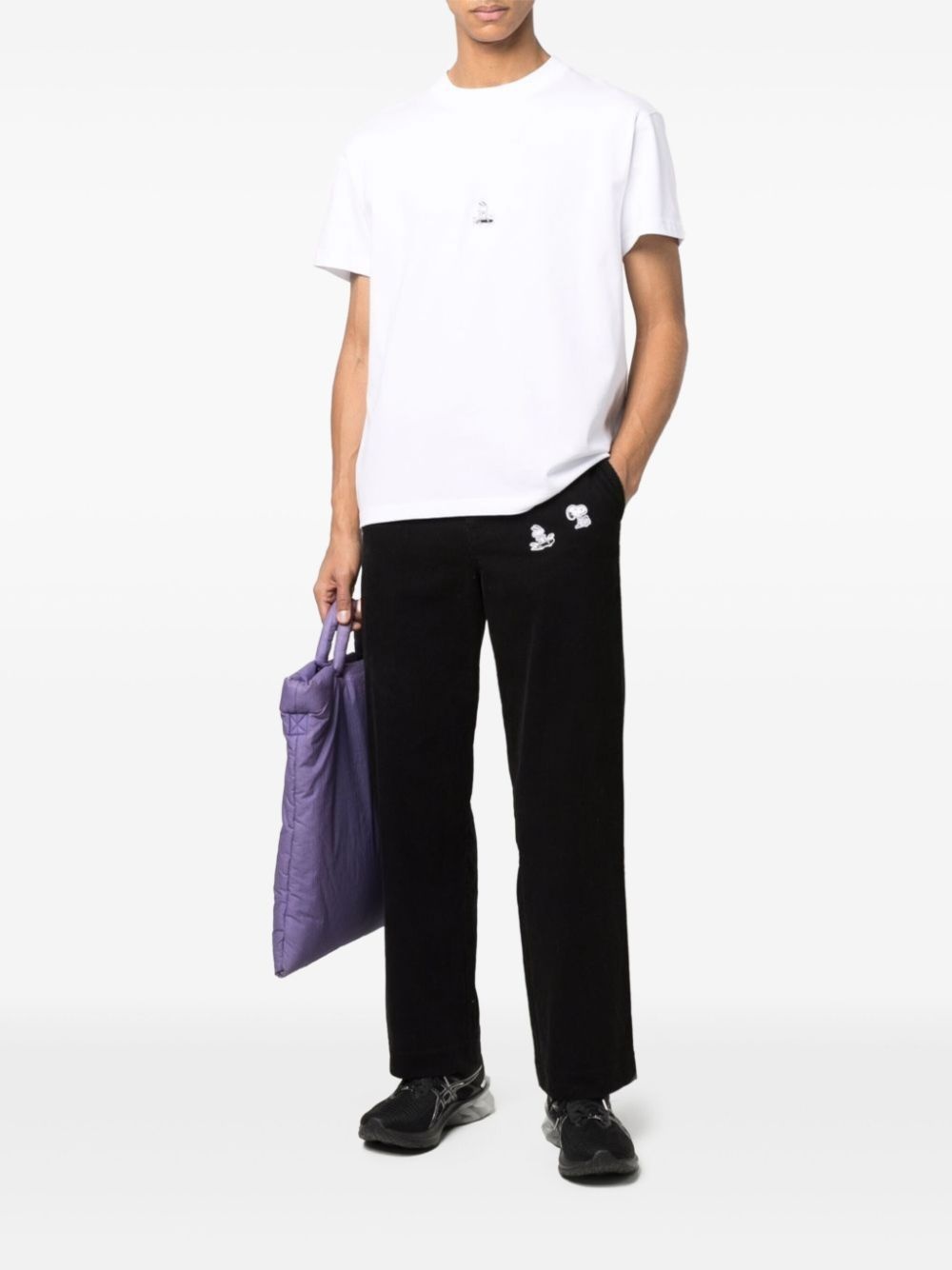 x Peanuts patches trousers - 2