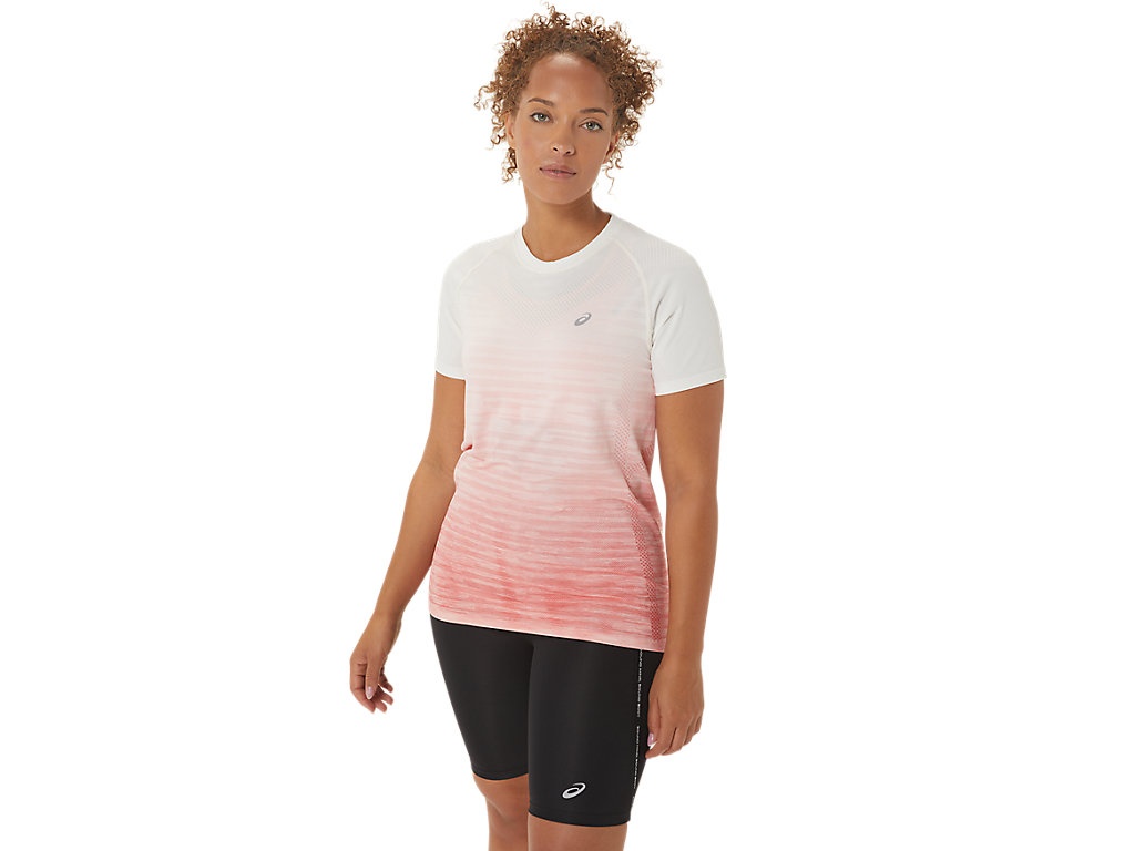 WOMEN'S SEAMLESS SHORT SLEEVE TOP - 1