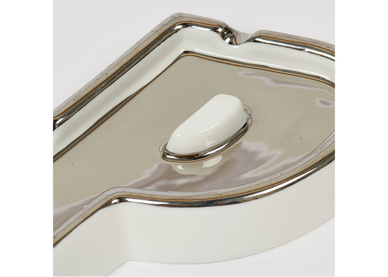 PALACE Palace P Ashtray White/Silver outlook