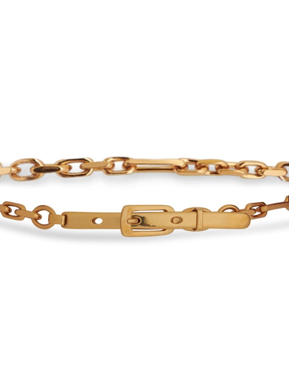 metallic chain-link belt - 2