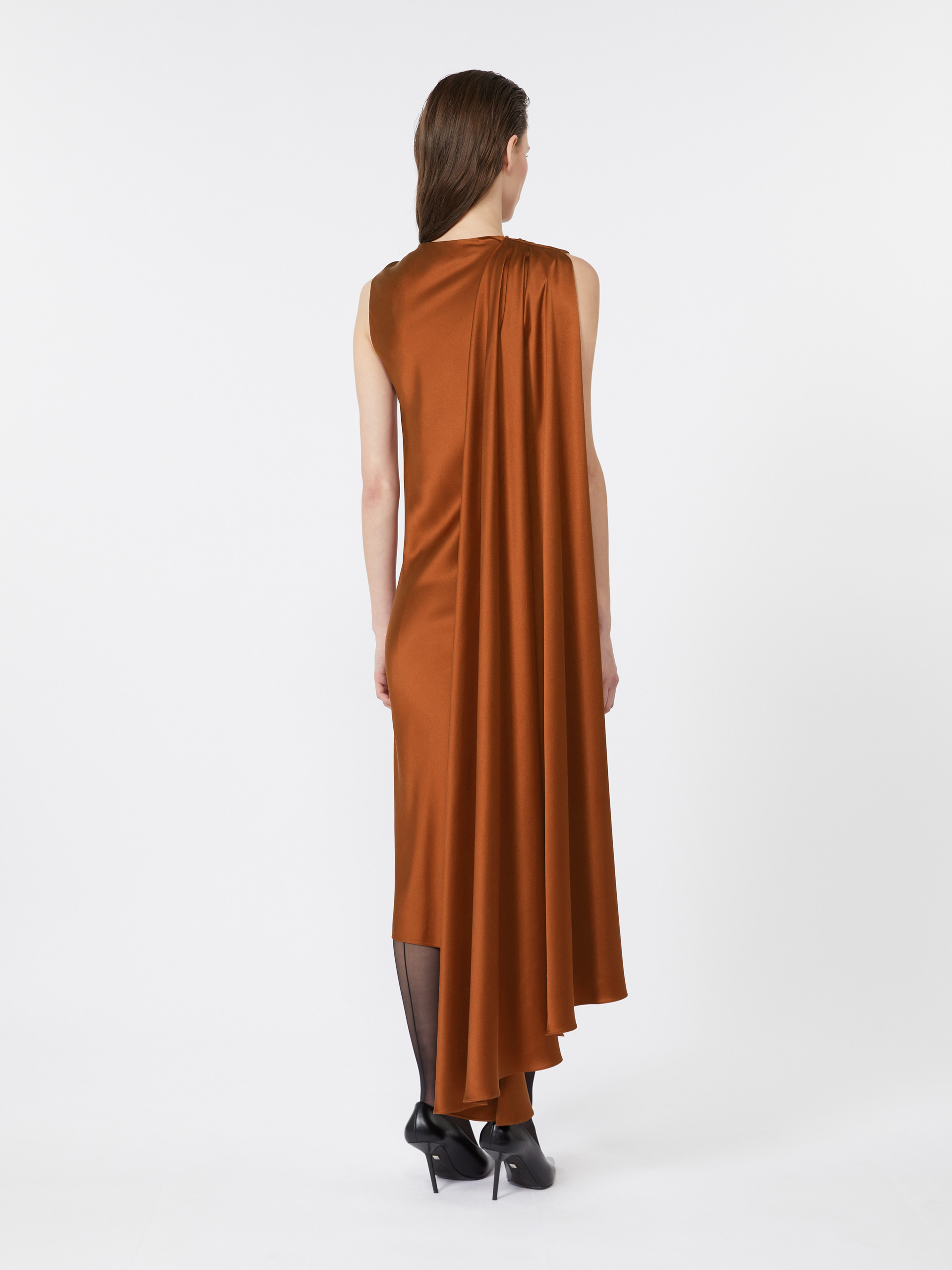 EDOLO Silk satin cocktail dress - 4