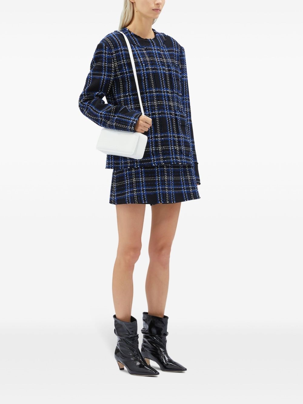 Skirt with tartan pattern - 3
