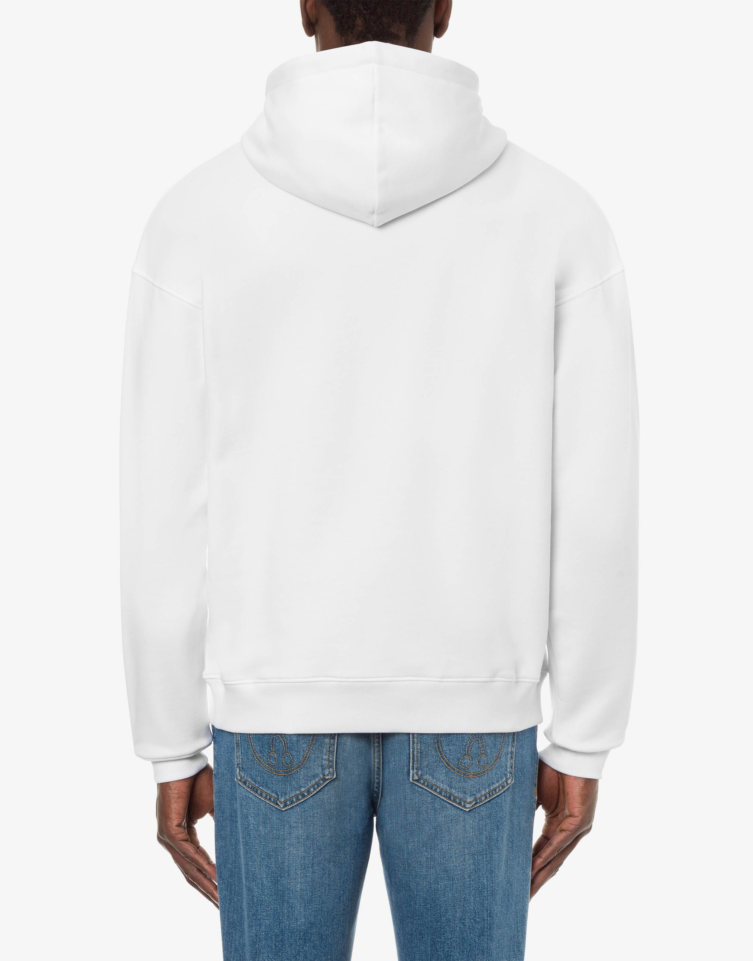 MOSCHINO COUTURE COTTON SWEATSHIRT - 3