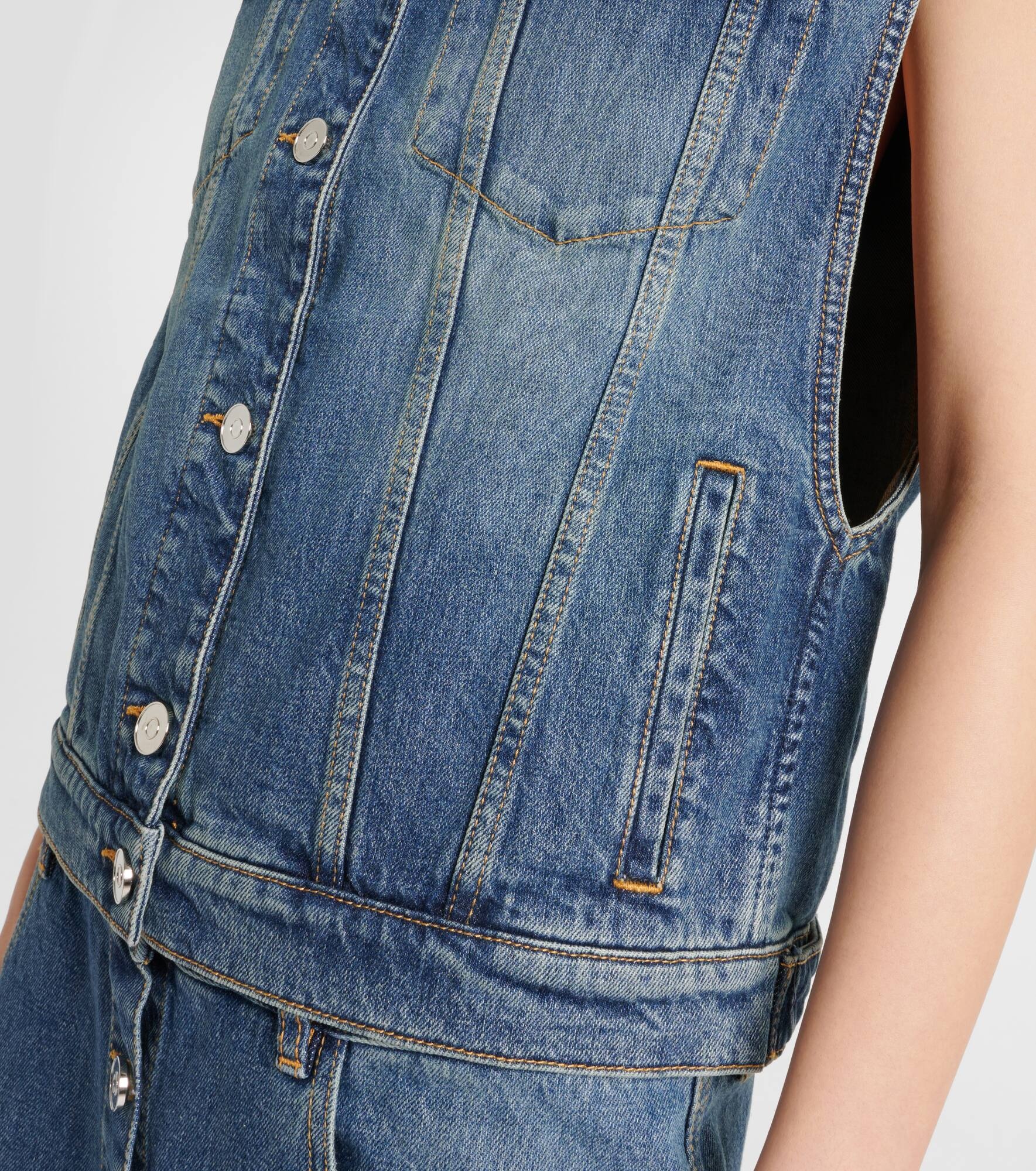 Denim vest - 5