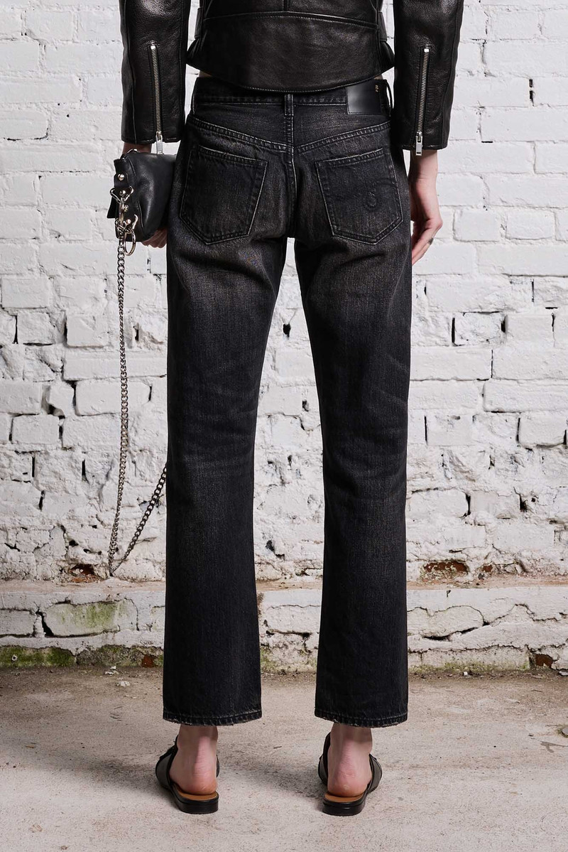 ROMEO JEAN - ETON SELVEDGE BLACK 7