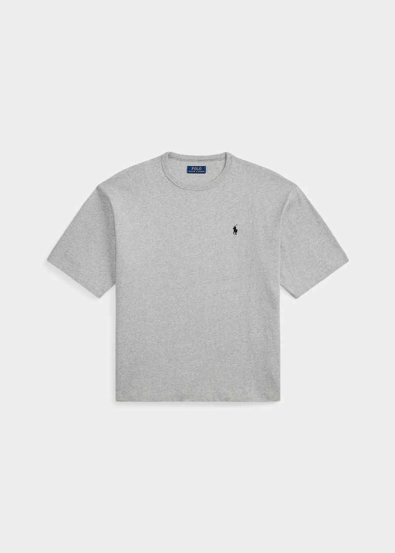 Relaxed Fit Jersey Crewneck T-Shirt 1