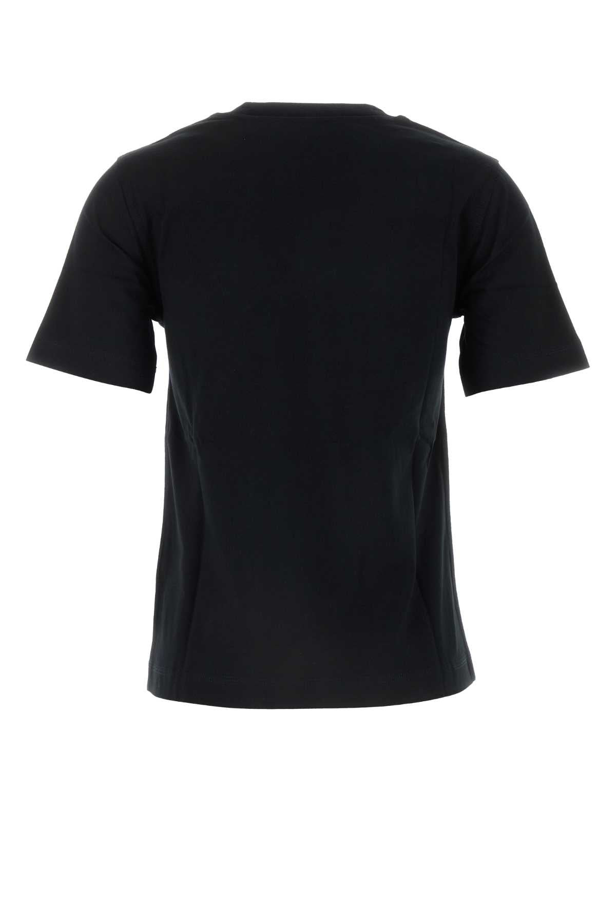 Burberry Women Black Cotton T-Shirt - 2