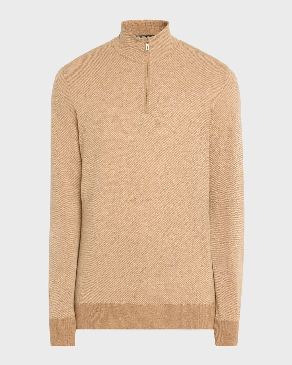 Men's Roadster 1/4-Zip Cashmere Sweater - 1