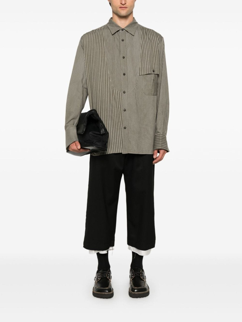 Ziggy Chen striped shirt outlook