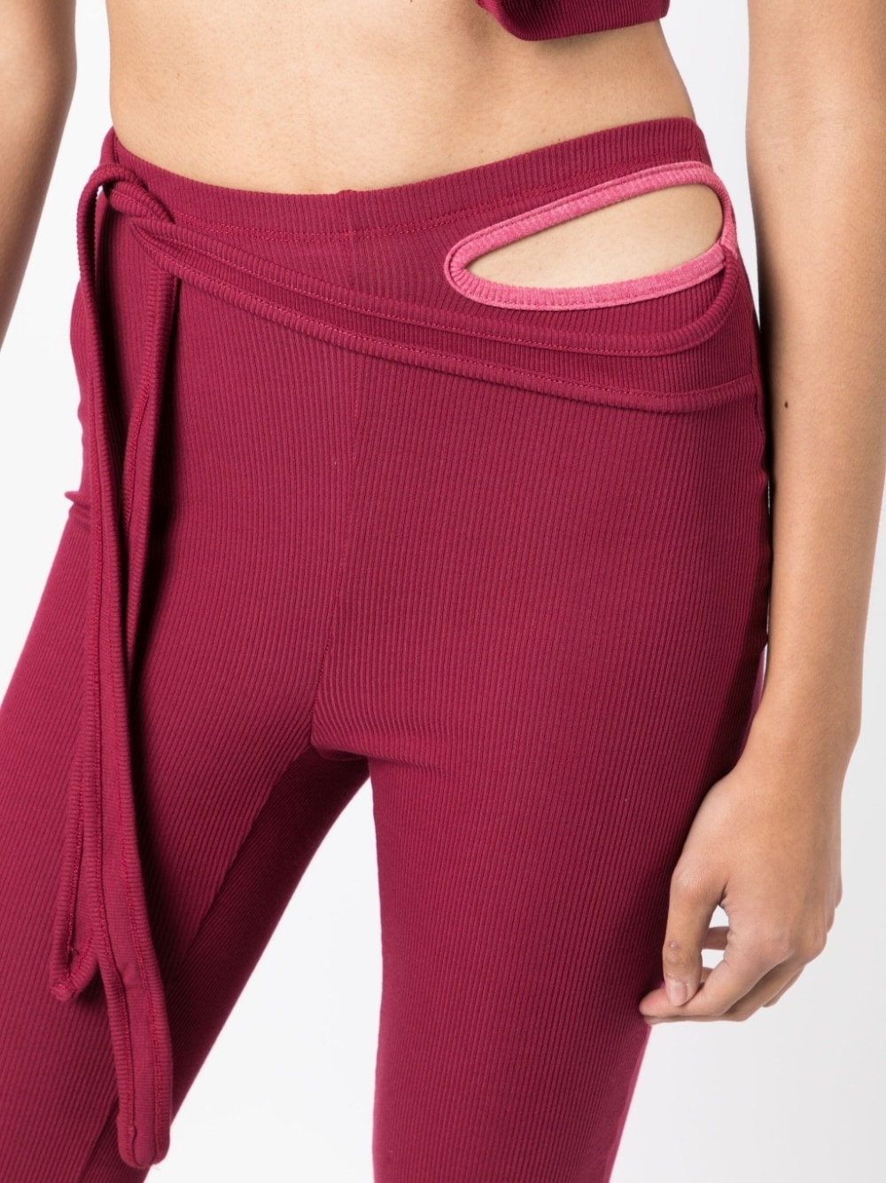 Otto Lounge cut-out trousers - 5