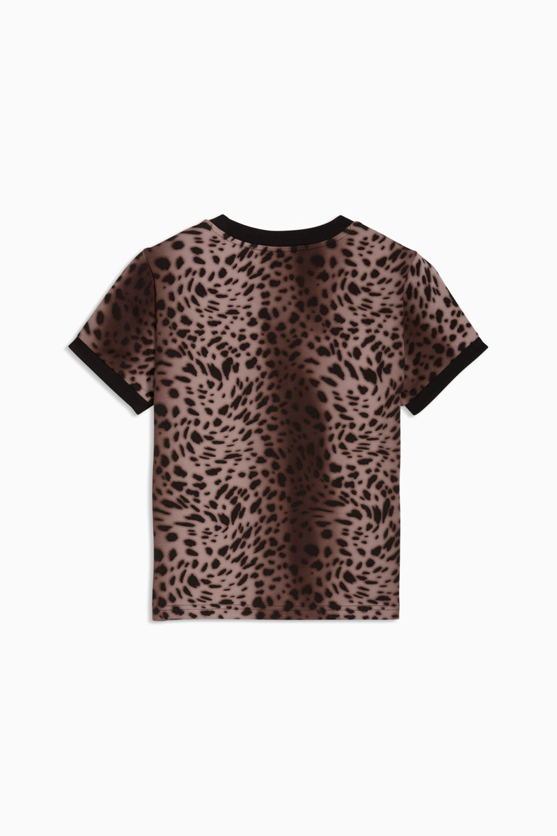 Leopard Luxe Women's Slim Tee 2
