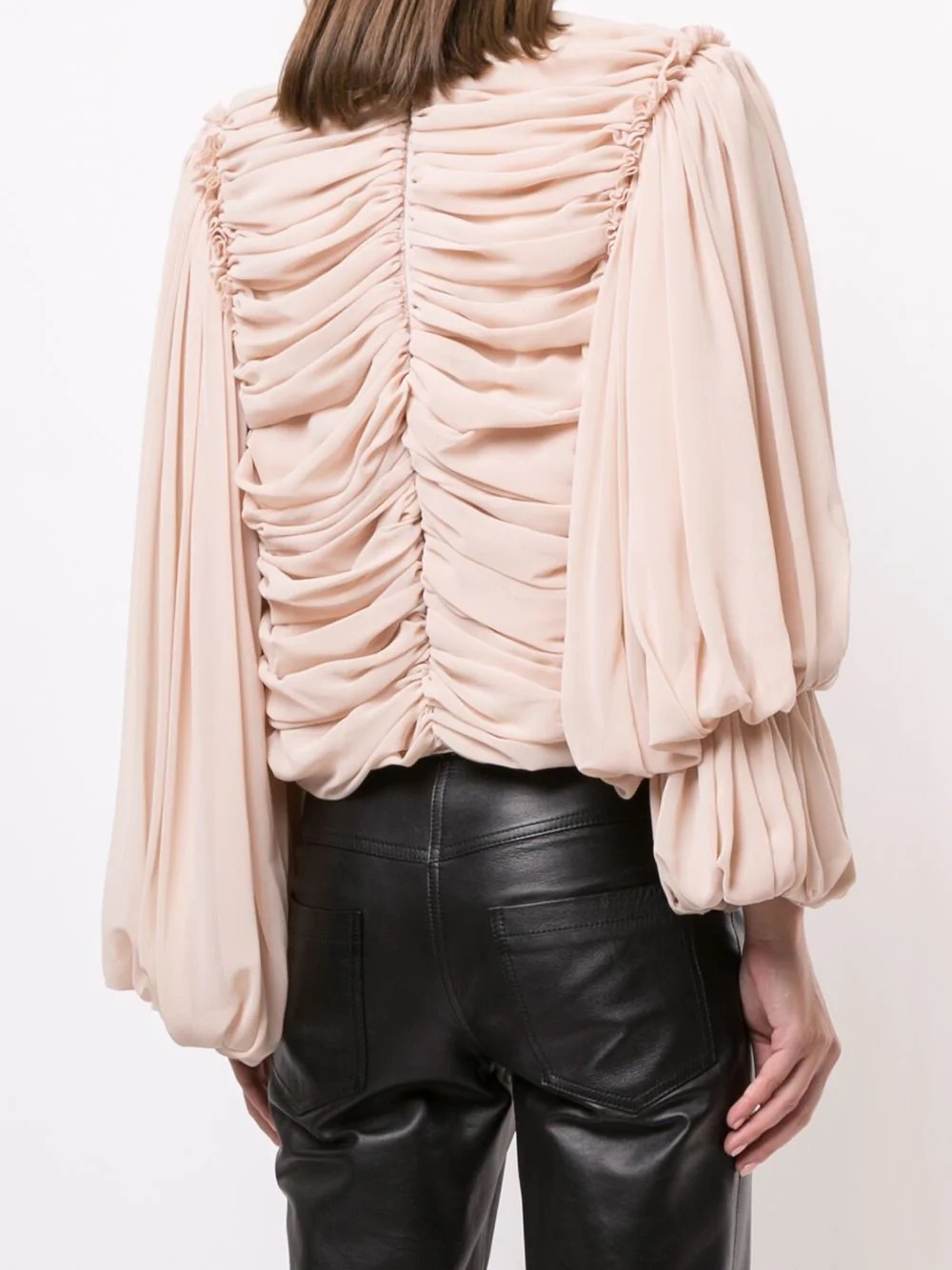 ruched detail blouse - 4