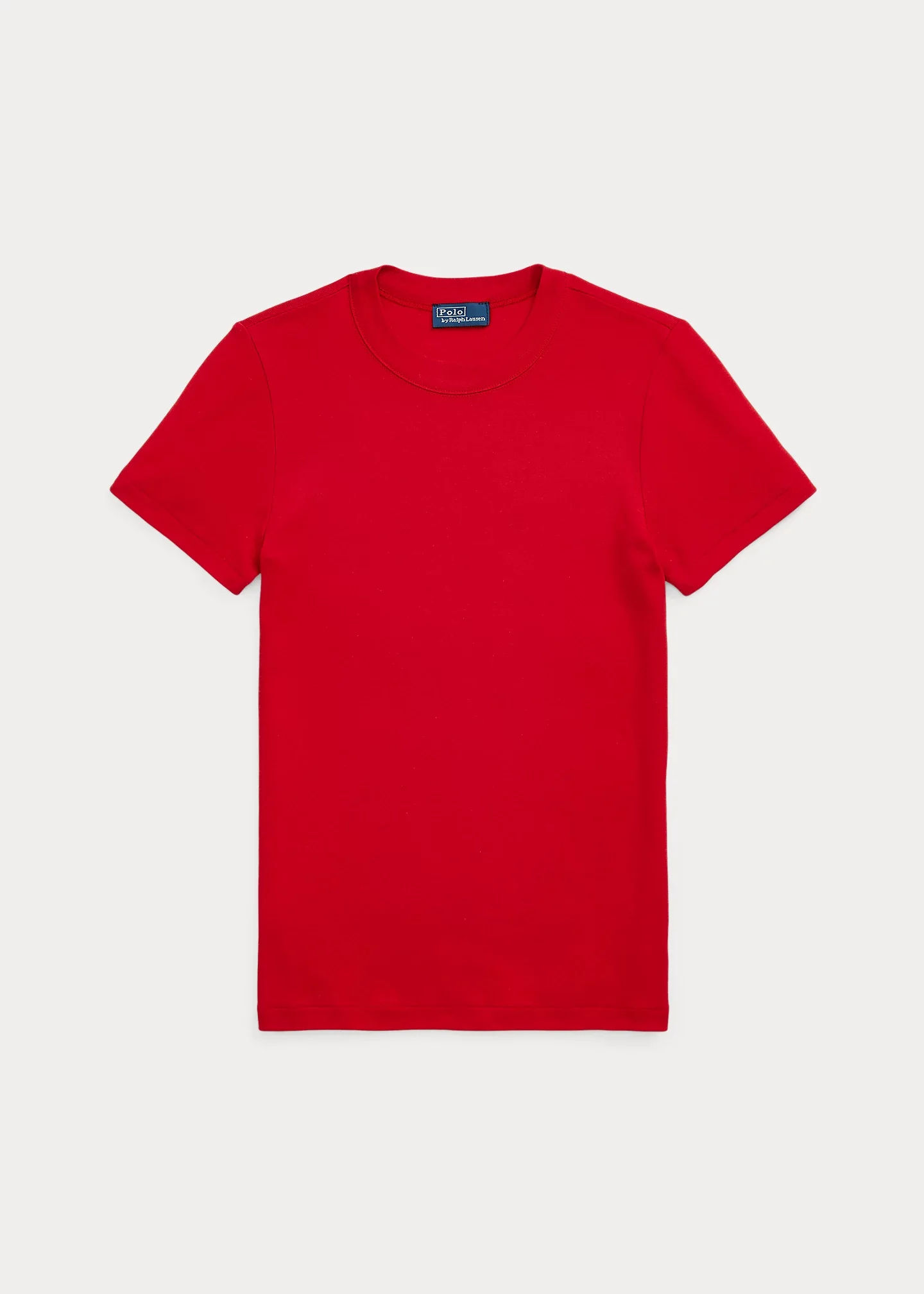 Slim Fit Cotton Tee - 1