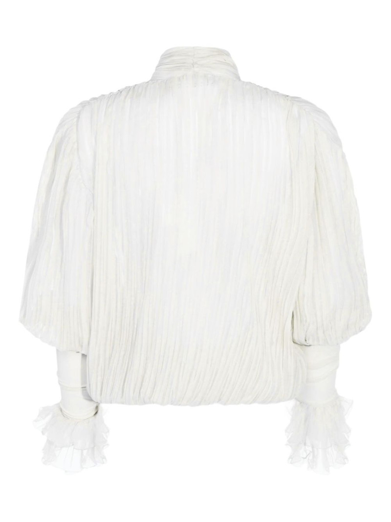 Blumarine silk shirt outlook