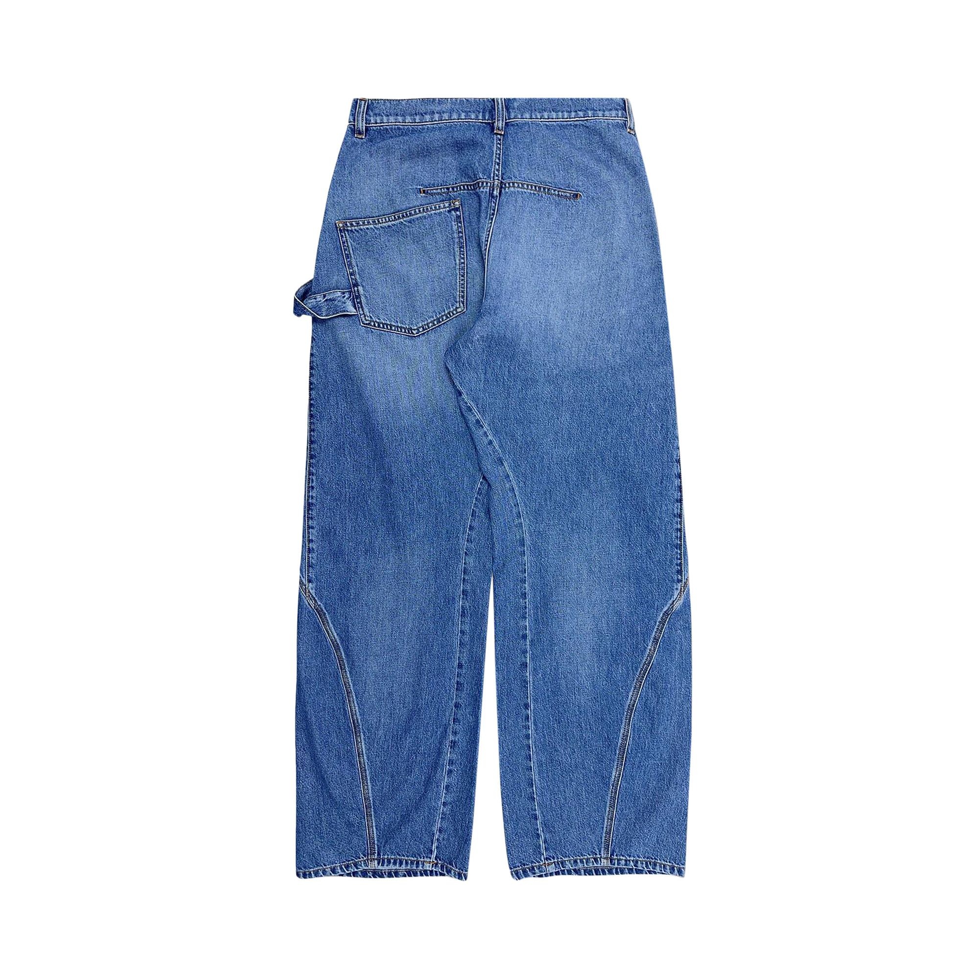 JW Anderson Twisted Workwear Jeans 'Light Blue' - 2