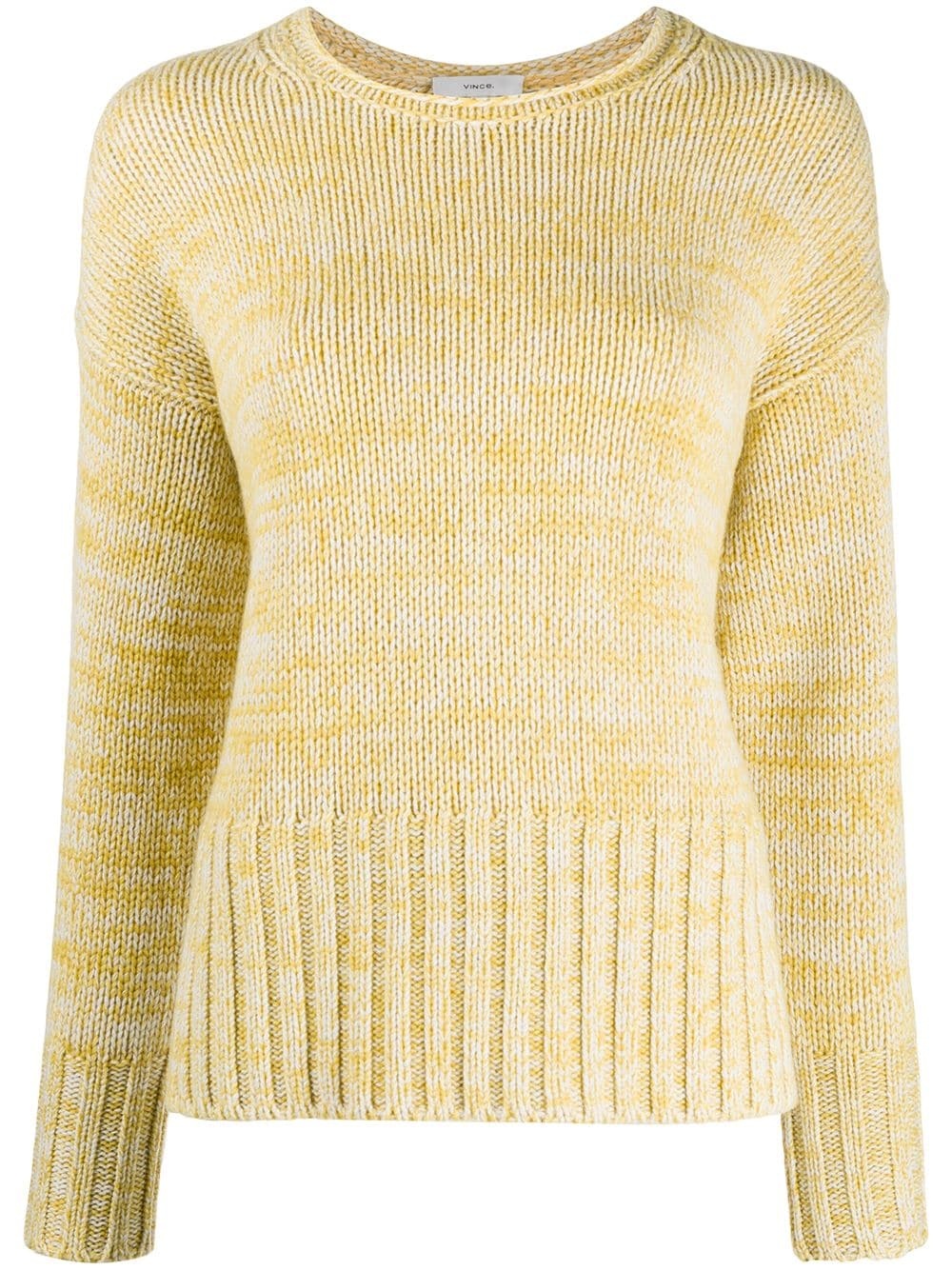 textured knitted jumper - 1