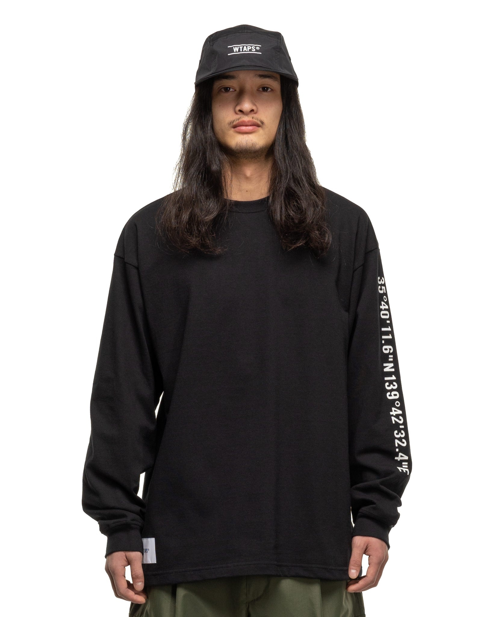 WTAPS OBJ 03 / LS / Cotton. Fortless Pullover BLACK | REVERSIBLE