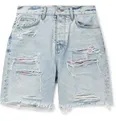 Thrasher Panelled Distressed Denim Shorts - 11