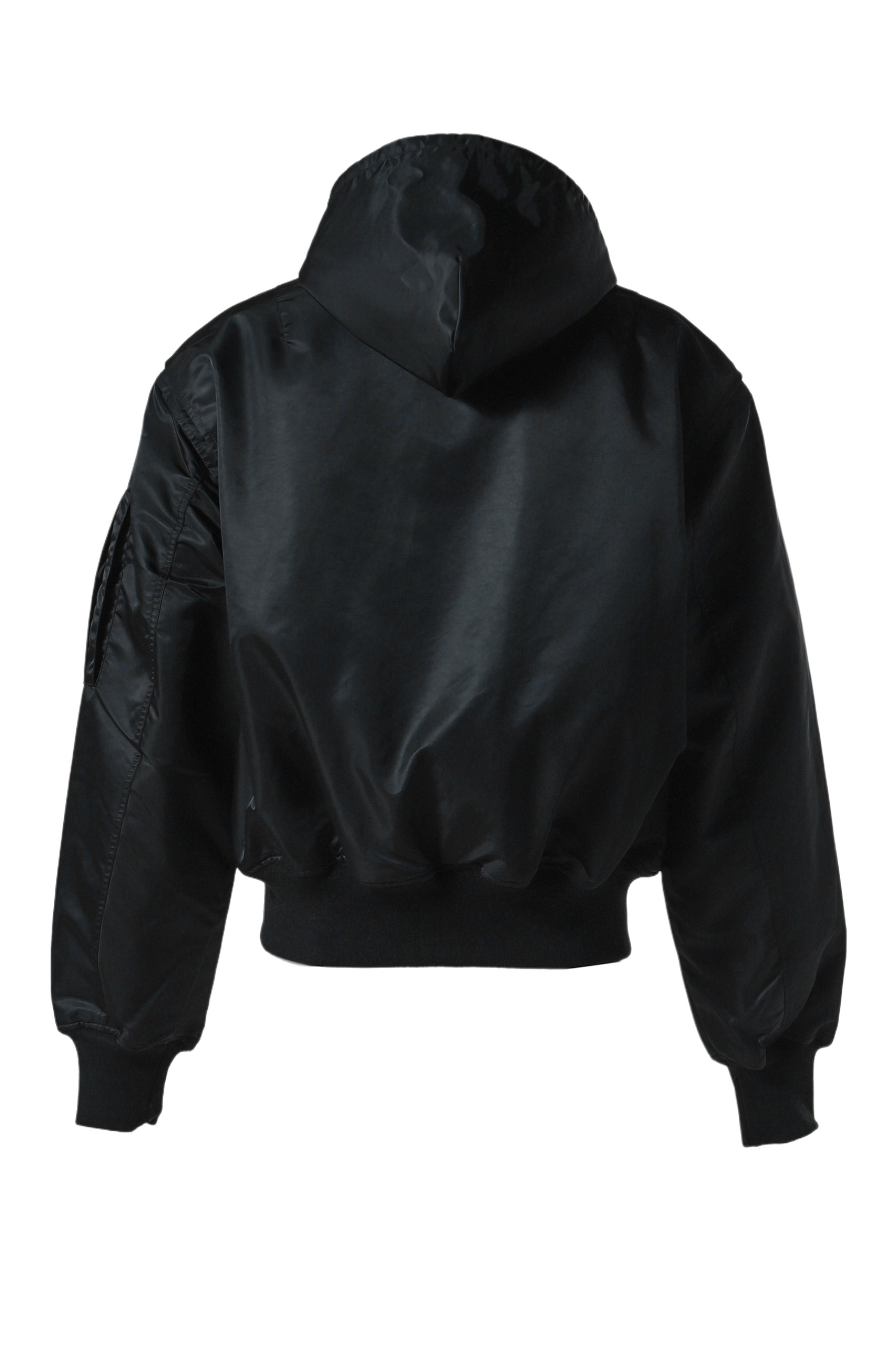 HOODED BROAD BOMBER / OIL - 2