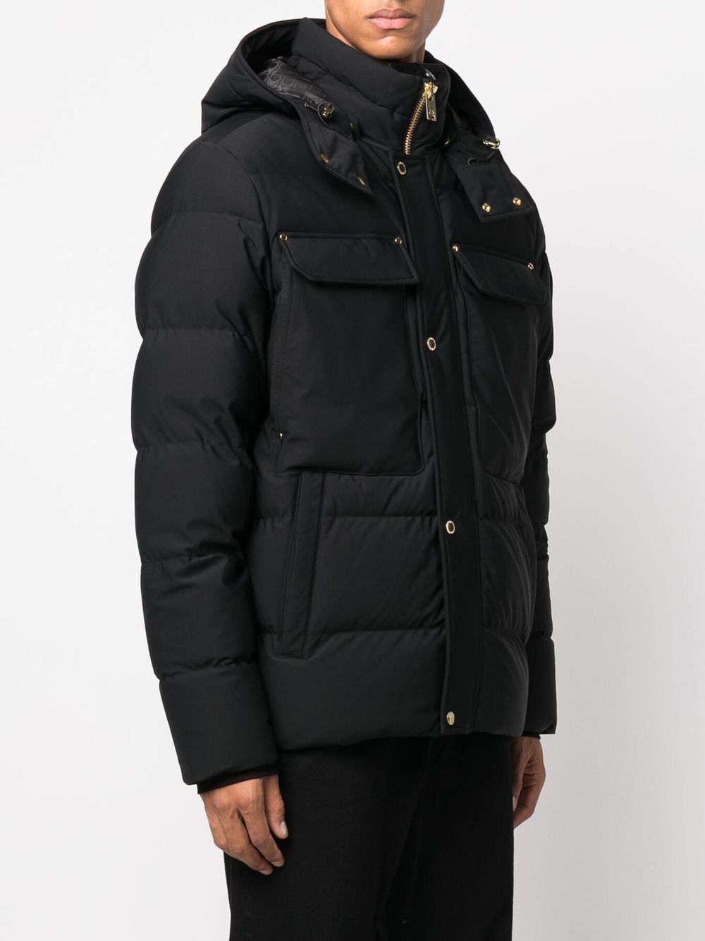 hooded padded jacket - 3