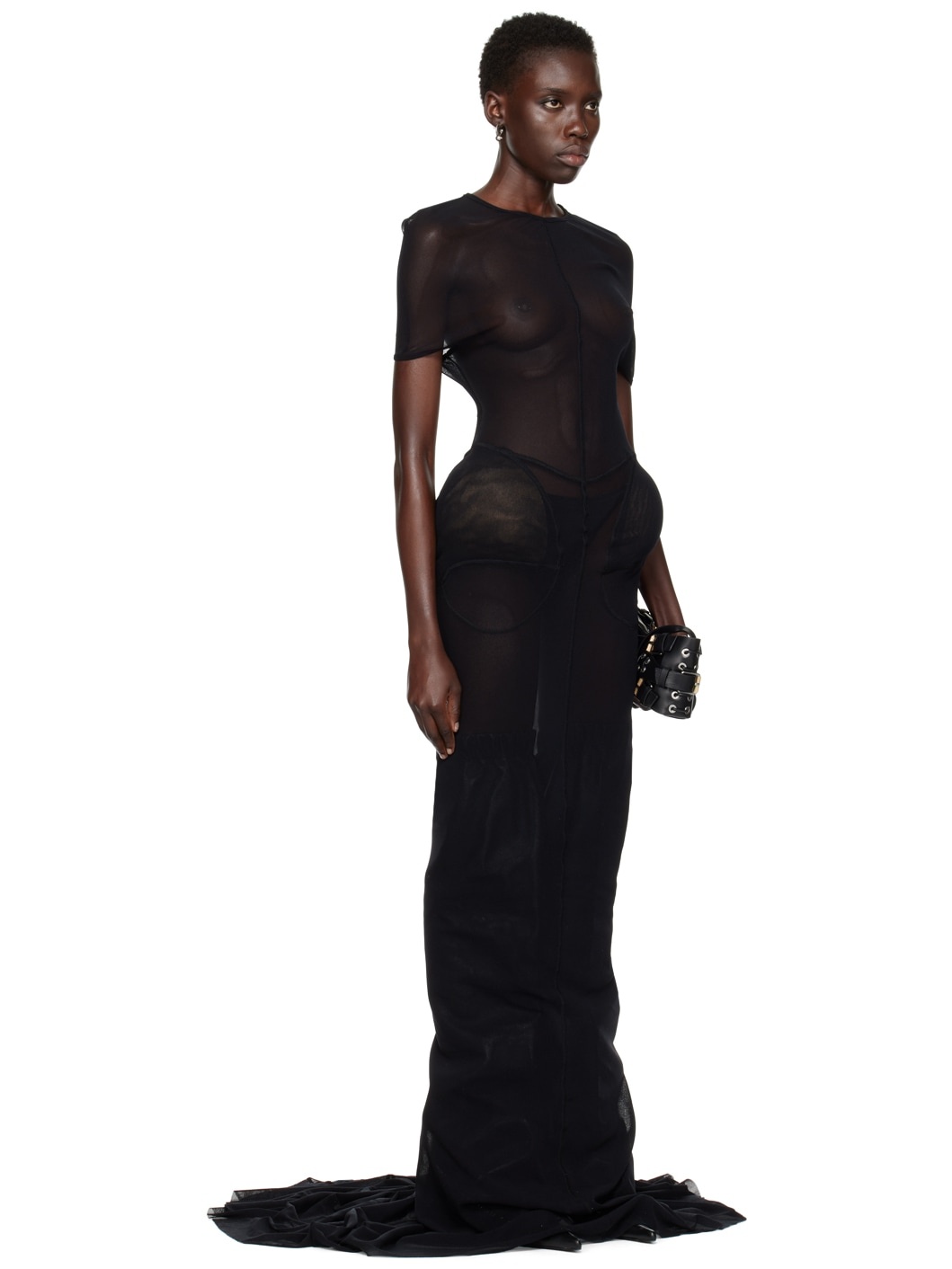 Black Shayne Oliver Edition Maxi Dress - 2