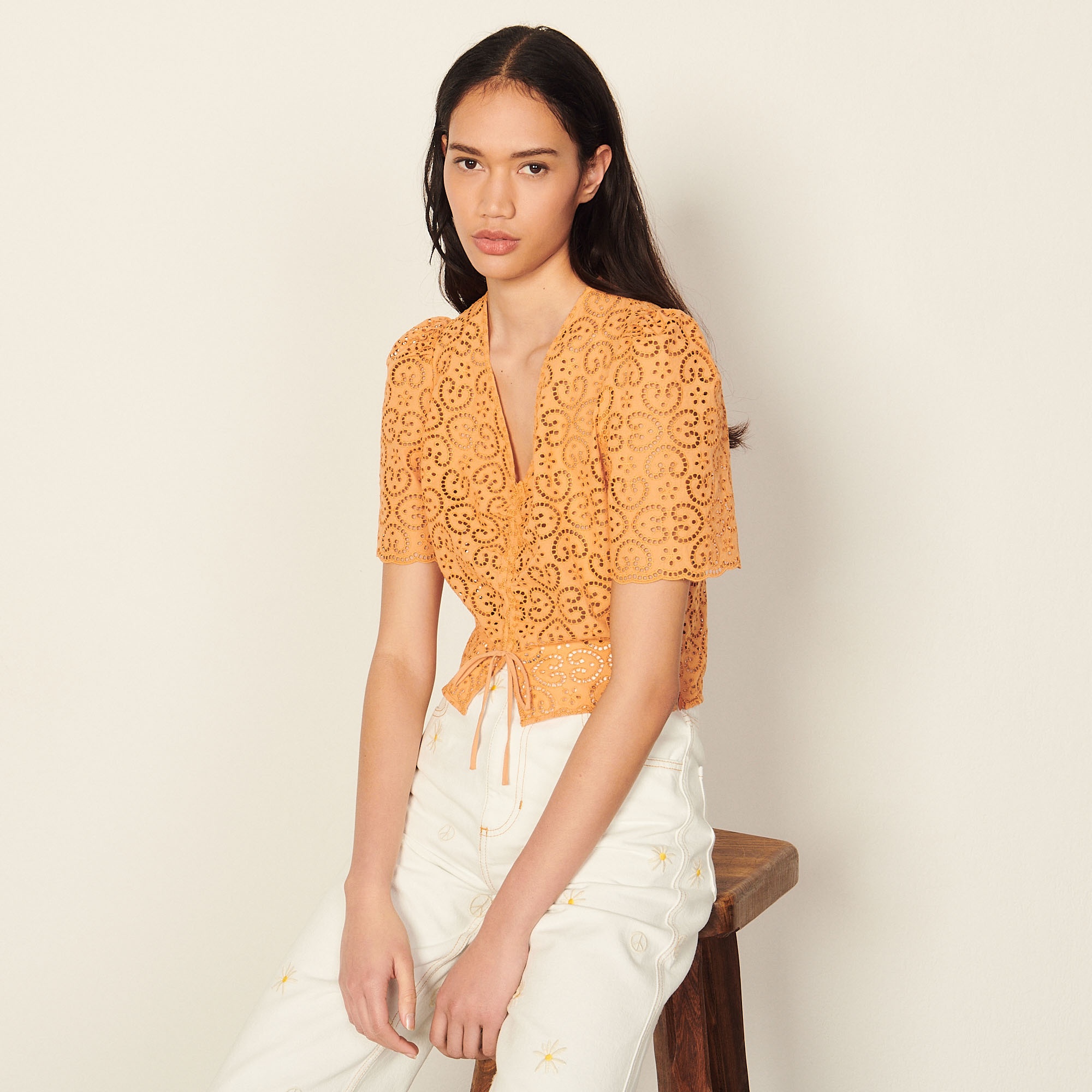 Broderie anglaise top - 2