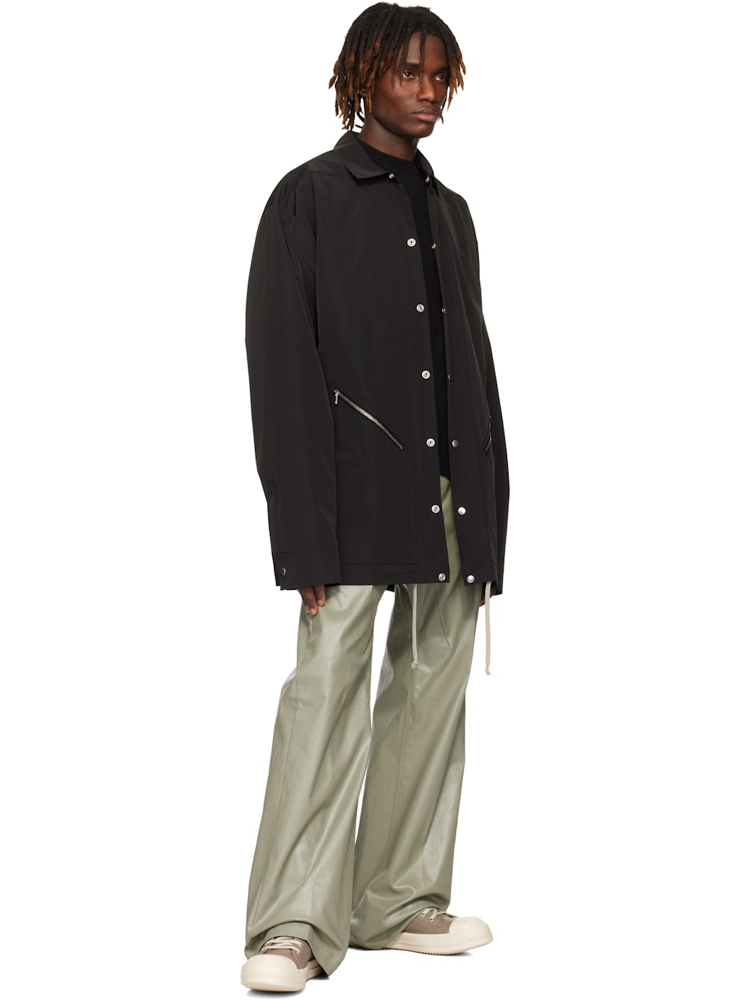 Black Hollywood Membrane Tour Jacket - 4