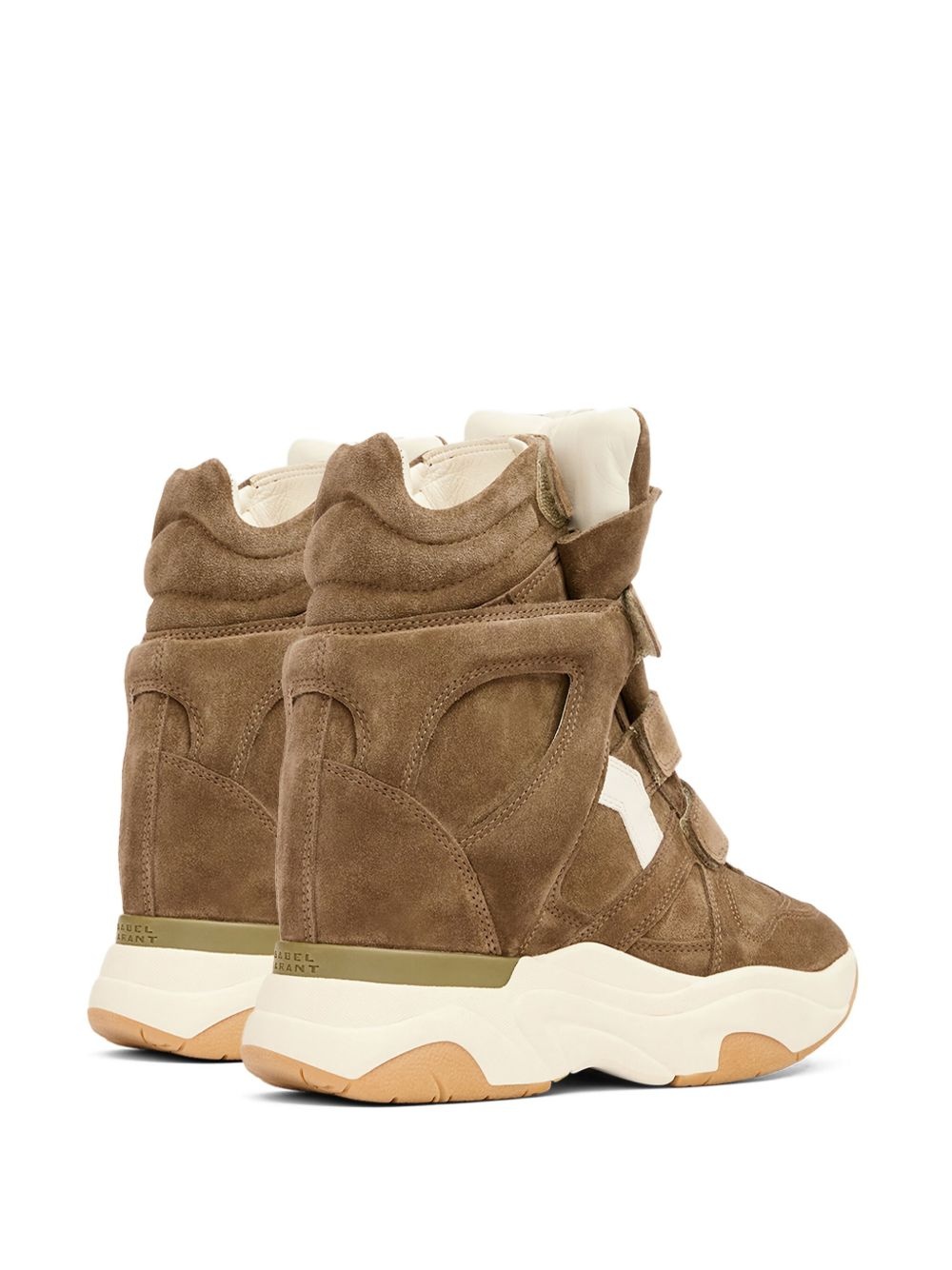 Balskee suede wedge high-top sneakers - 3